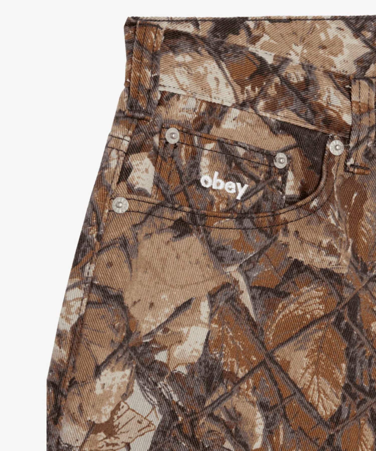 WHO’S WHO gallery(フーズフーギャラリー) 【OBEY】BIGWIG BAGGY DENIM SHORT