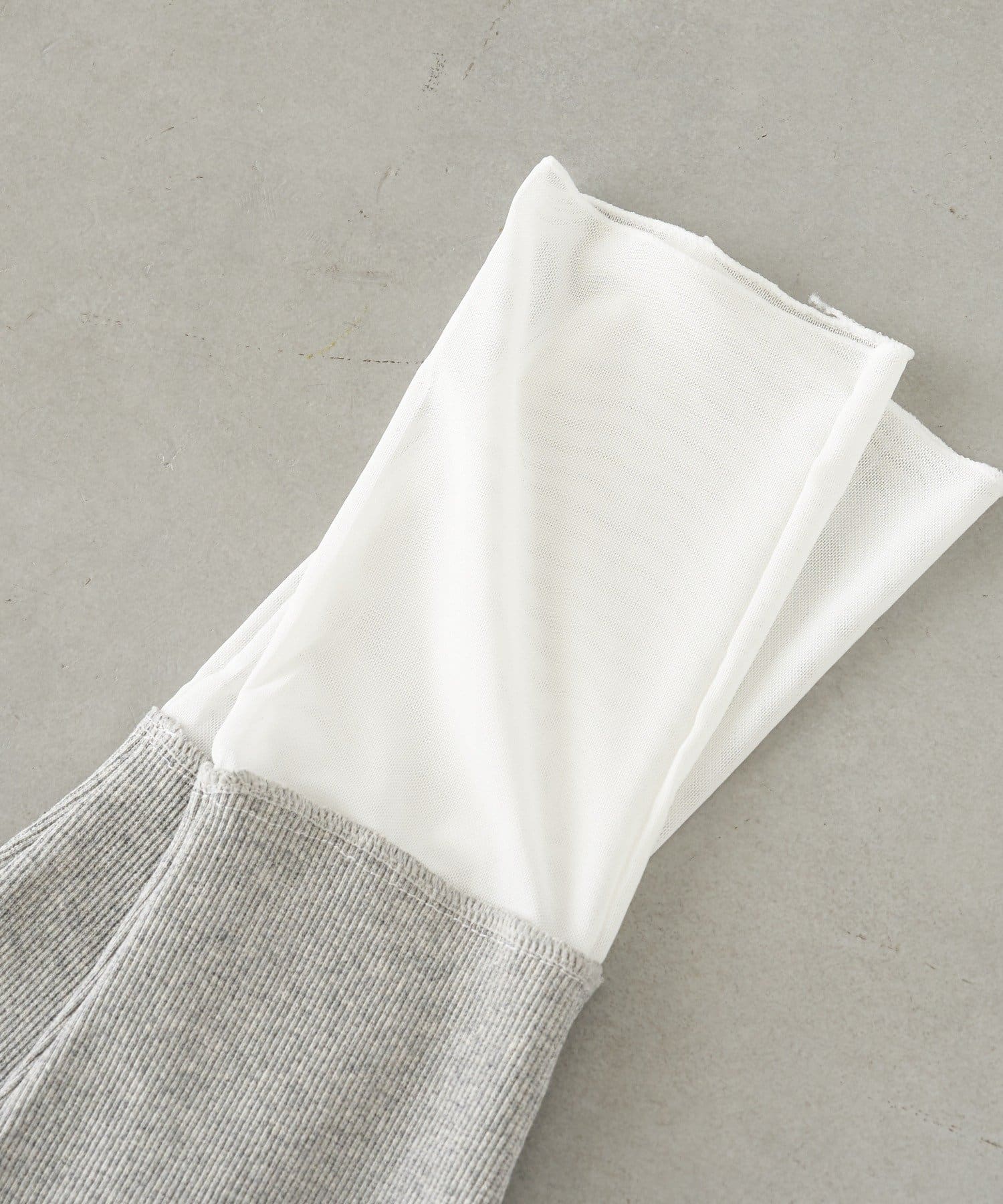 RAY CASSIN(レイカズン) シアーレイヤードレッグウォーマー