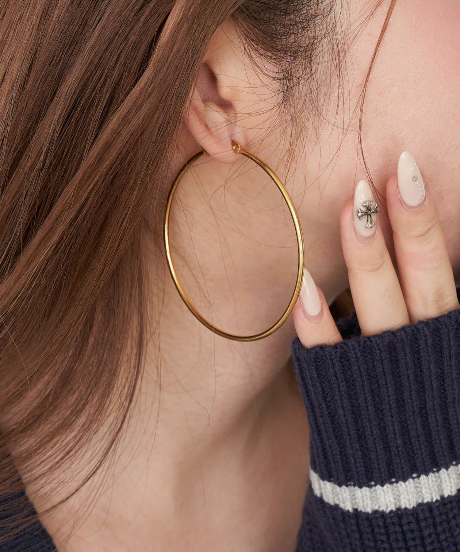 RAY CASSIN(レイカズン) フープピアス