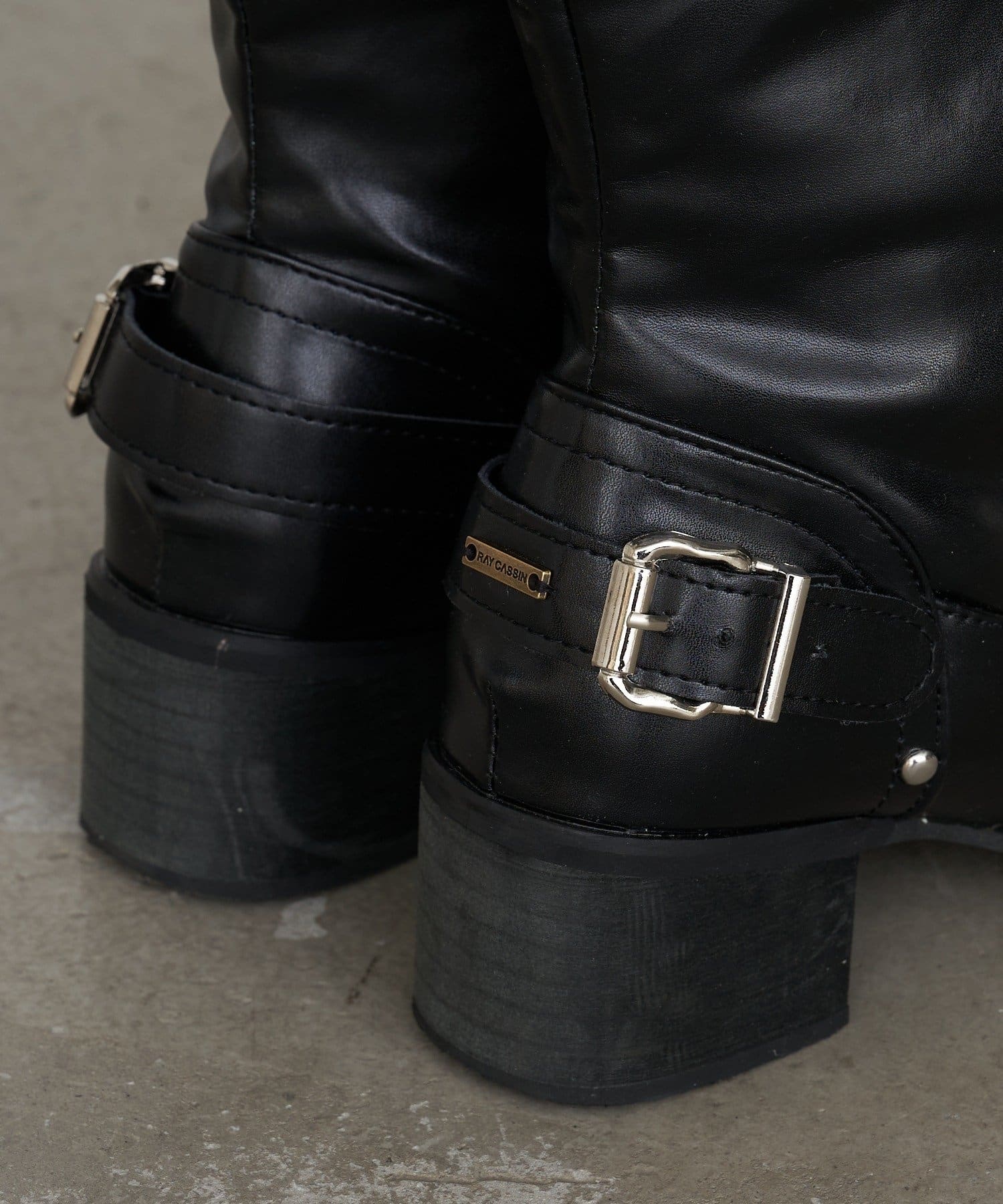 RAY CASSIN(レイカズン) ベルト付ロングブーツ