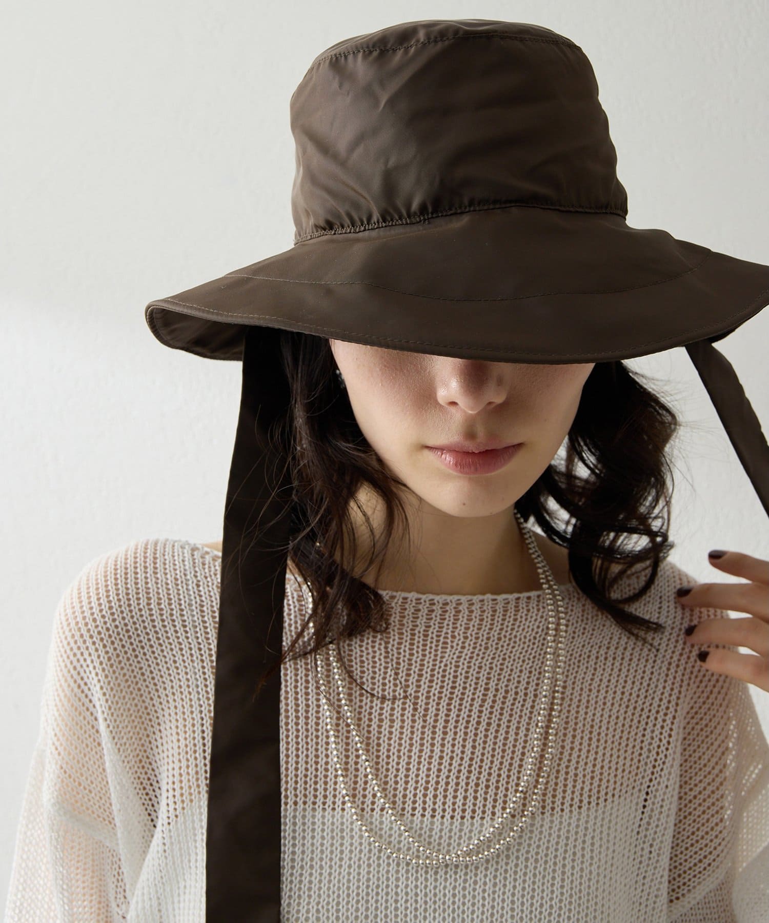 Whim Gazette(ウィム ガゼット) 【Hoaw.】パッカブルナイロンハット