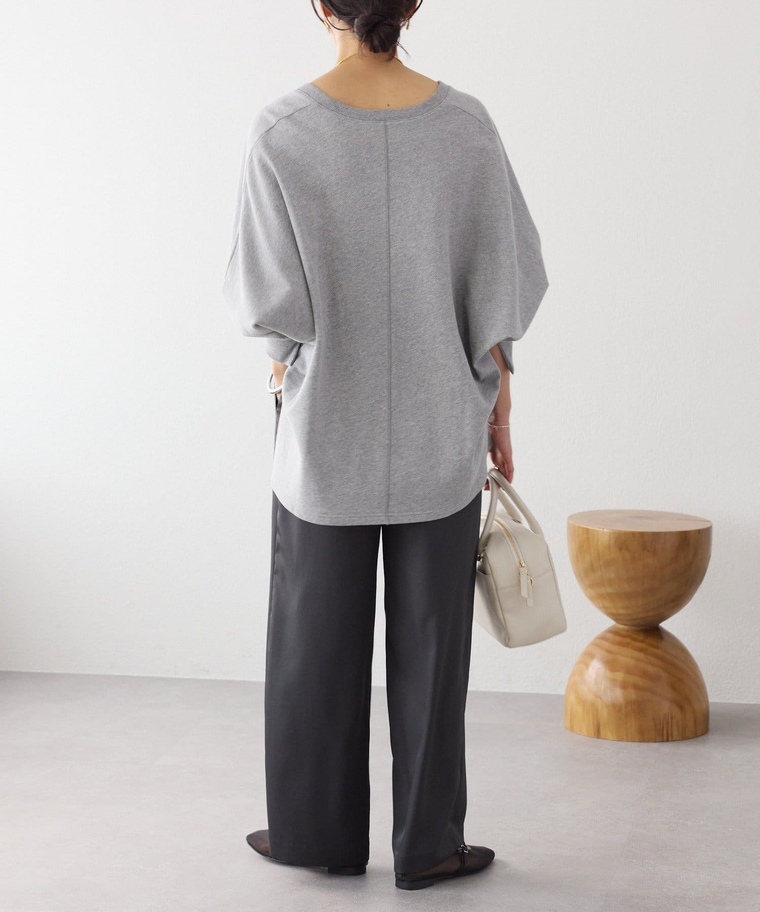 RIVE DROITE(リヴドロワ) 【抜け感】ドルマンオーバースウェット