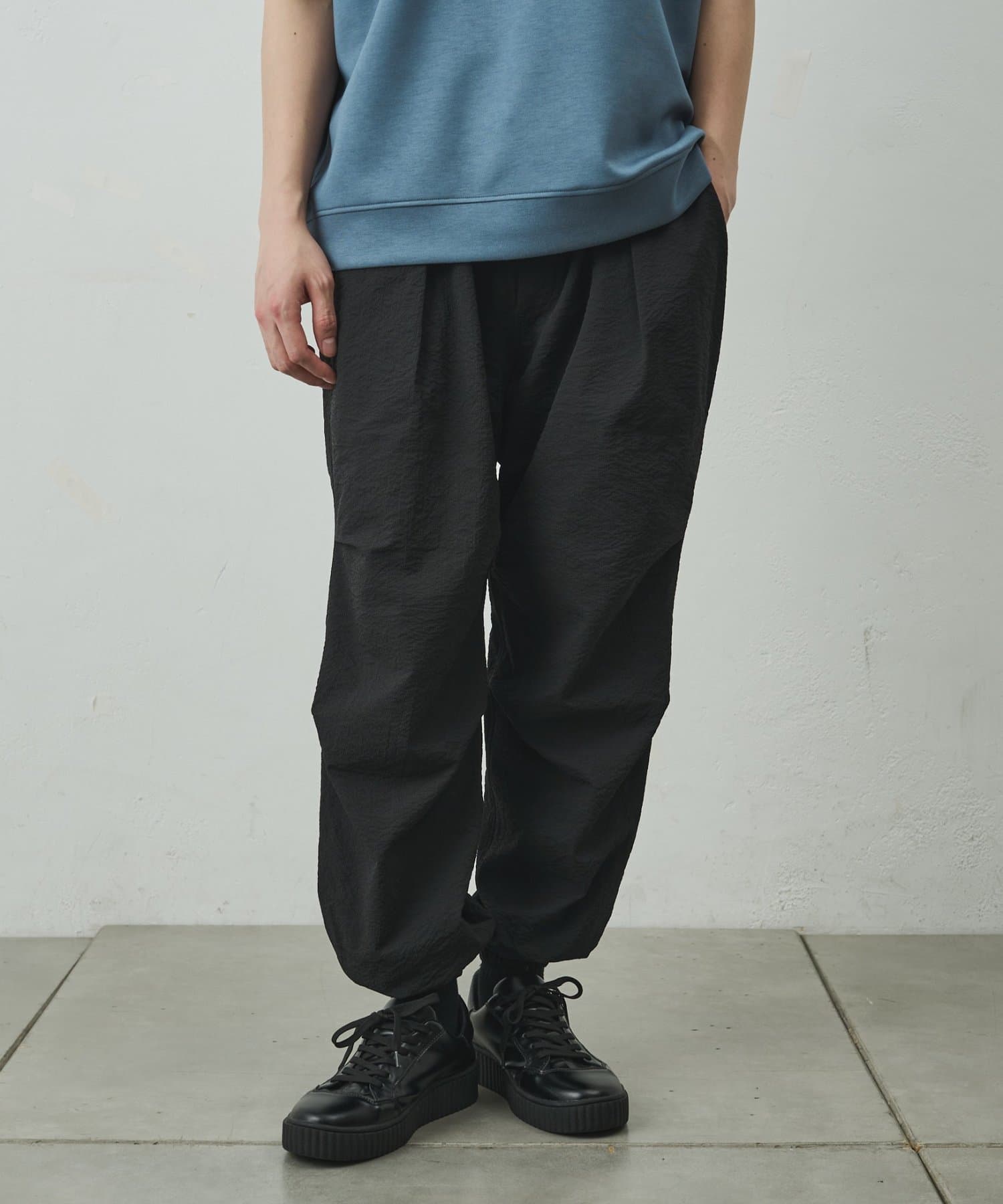 COLONY 2139(コロニー トゥーワンスリーナイン) 【リバイバル/新色追加】ペーパーサッカージョガーパンツ