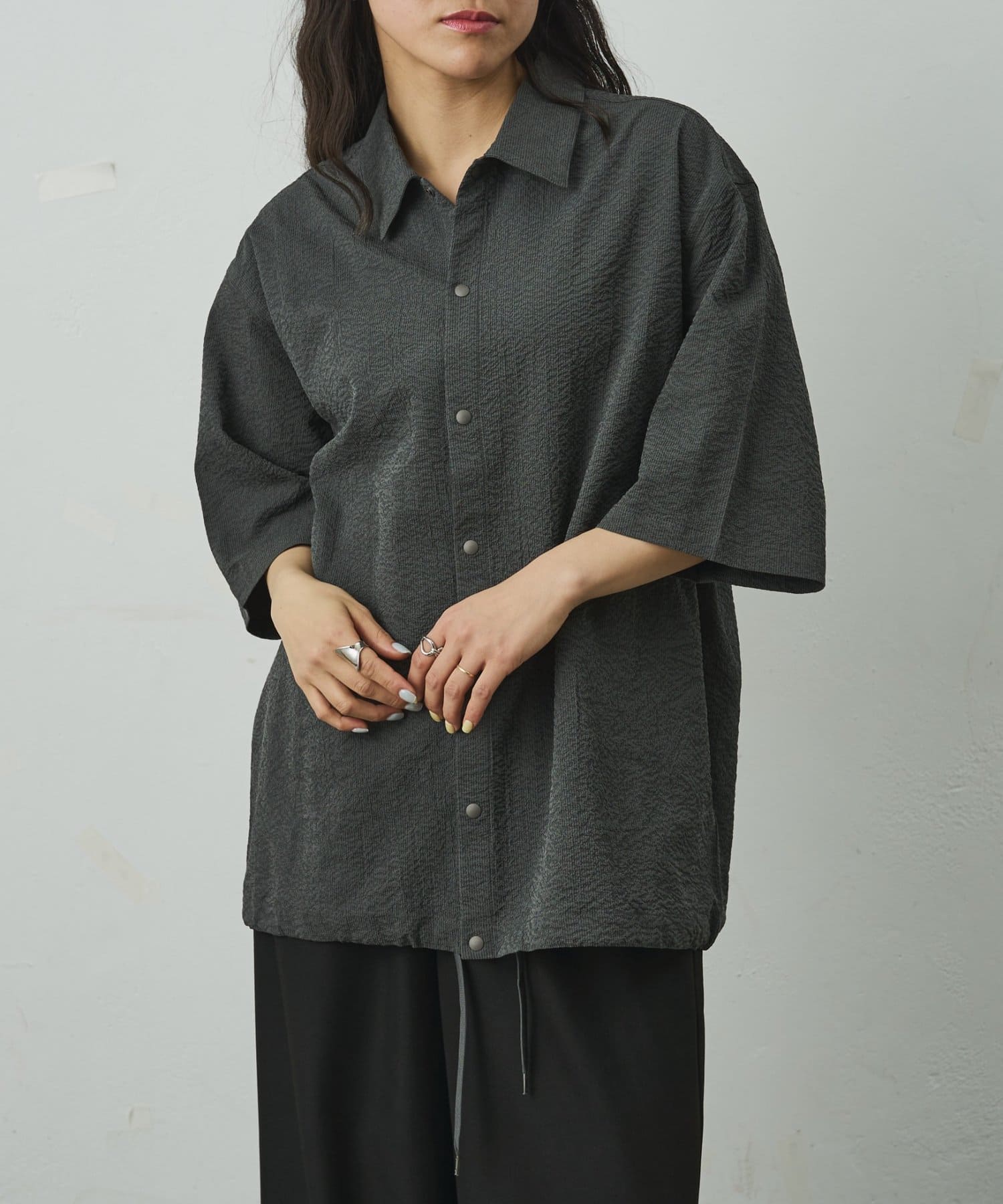 COLONY 2139(コロニー トゥーワンスリーナイン) 【リバイバル/新色追加】ペーパーサッカー半袖シャツ