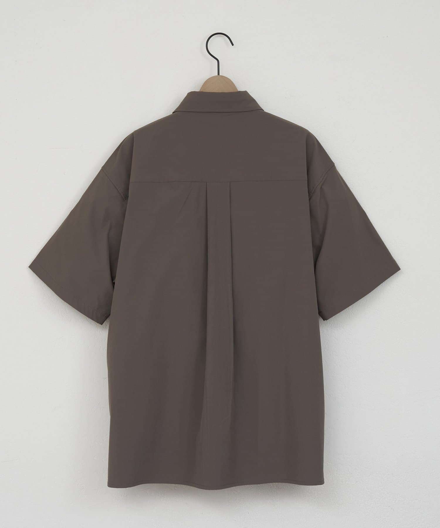 DISCOAT(ディスコート) 【Enlude/UVカット・接触冷感】ナイロンストレッチオーバーシャツ《ユニセックス》