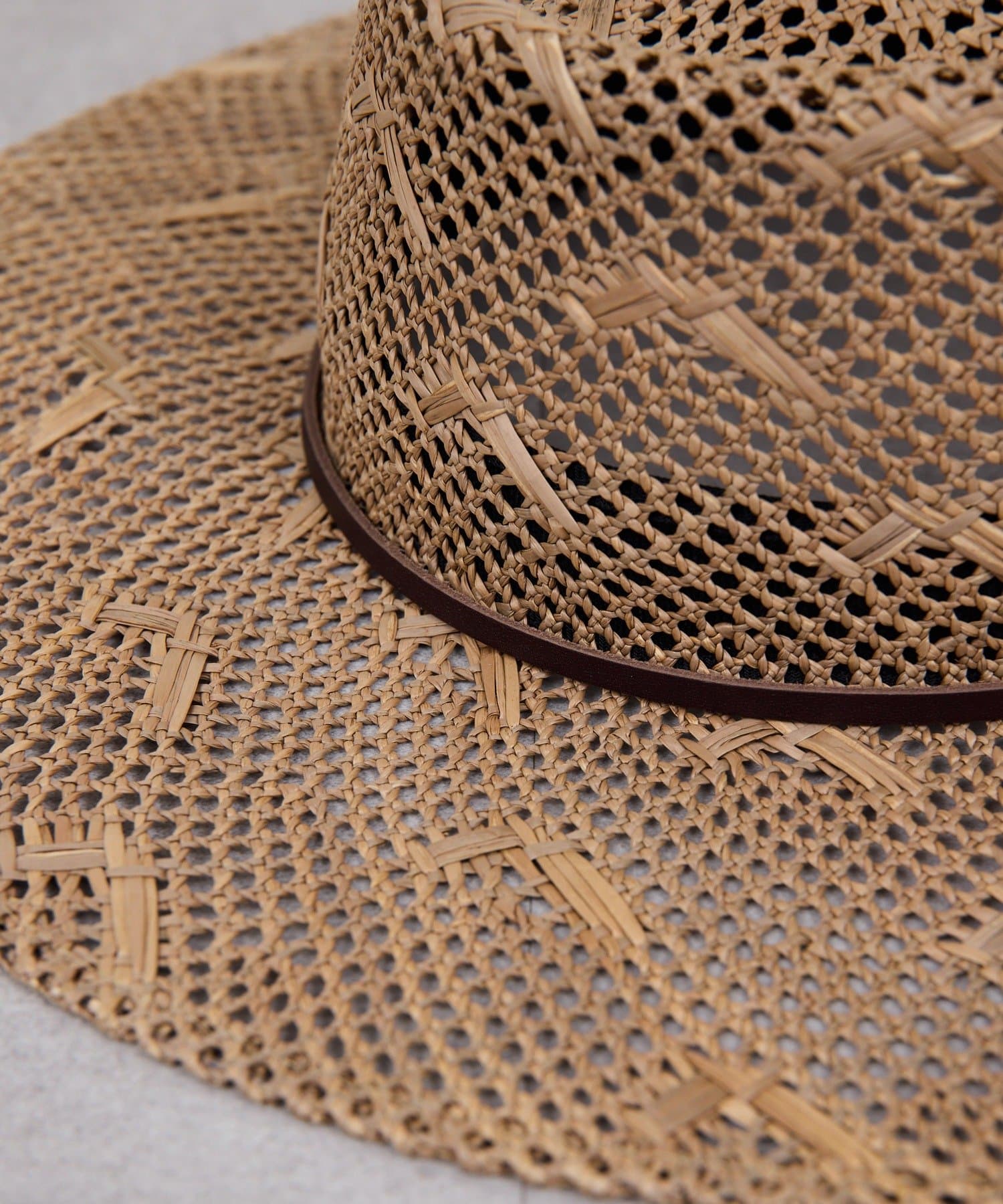 GALLARDAGALANTE(ガリャルダガランテ) 【近日予約開始】レザーコードポークパイハット