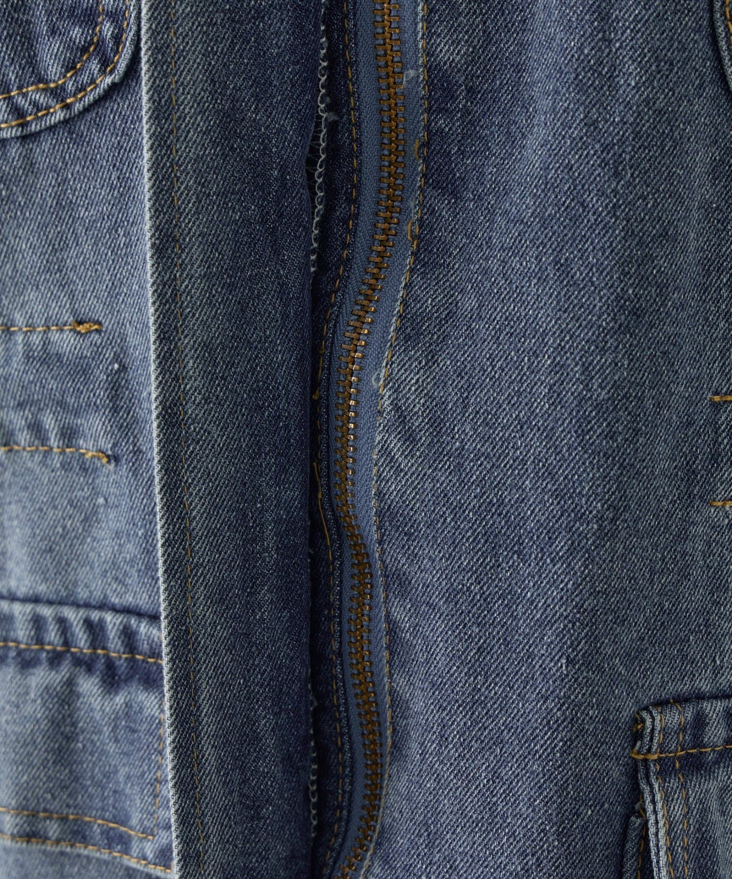 -goocy-(グーシー) 衿配色カバーオール