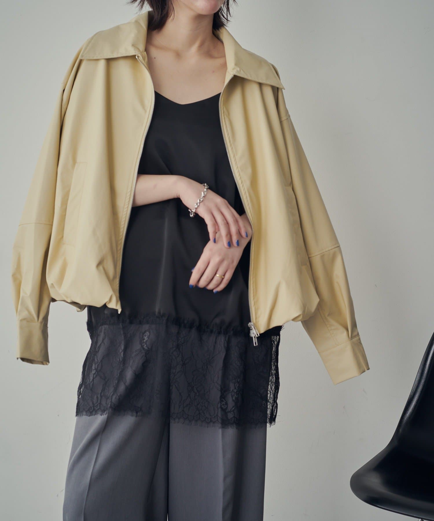 -goocy-(グーシー) サテンレースキャミ