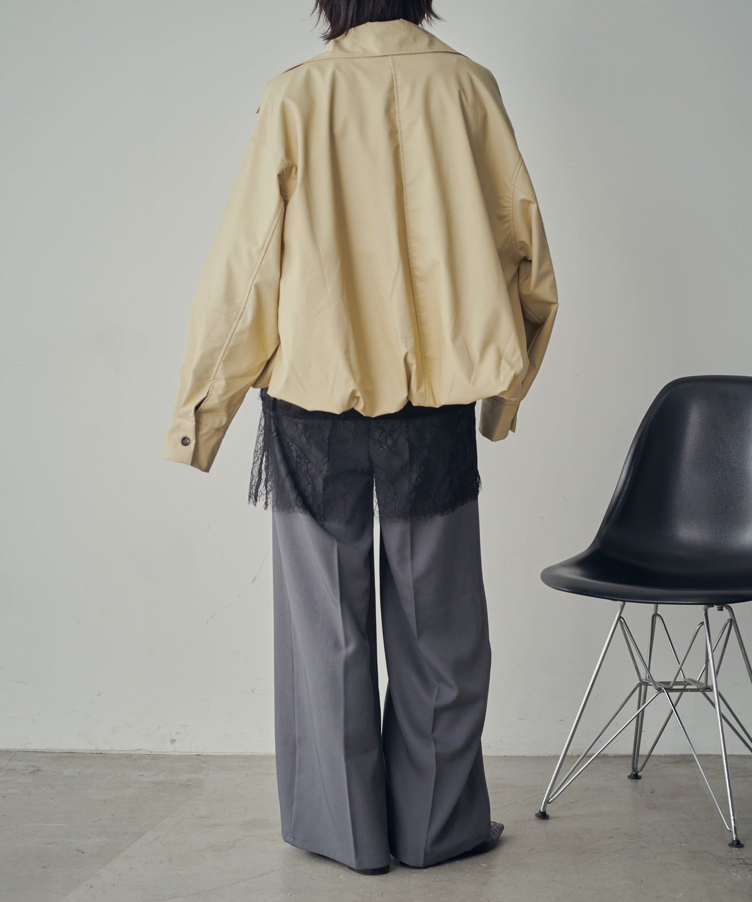 -goocy-(グーシー) サテンレースキャミ