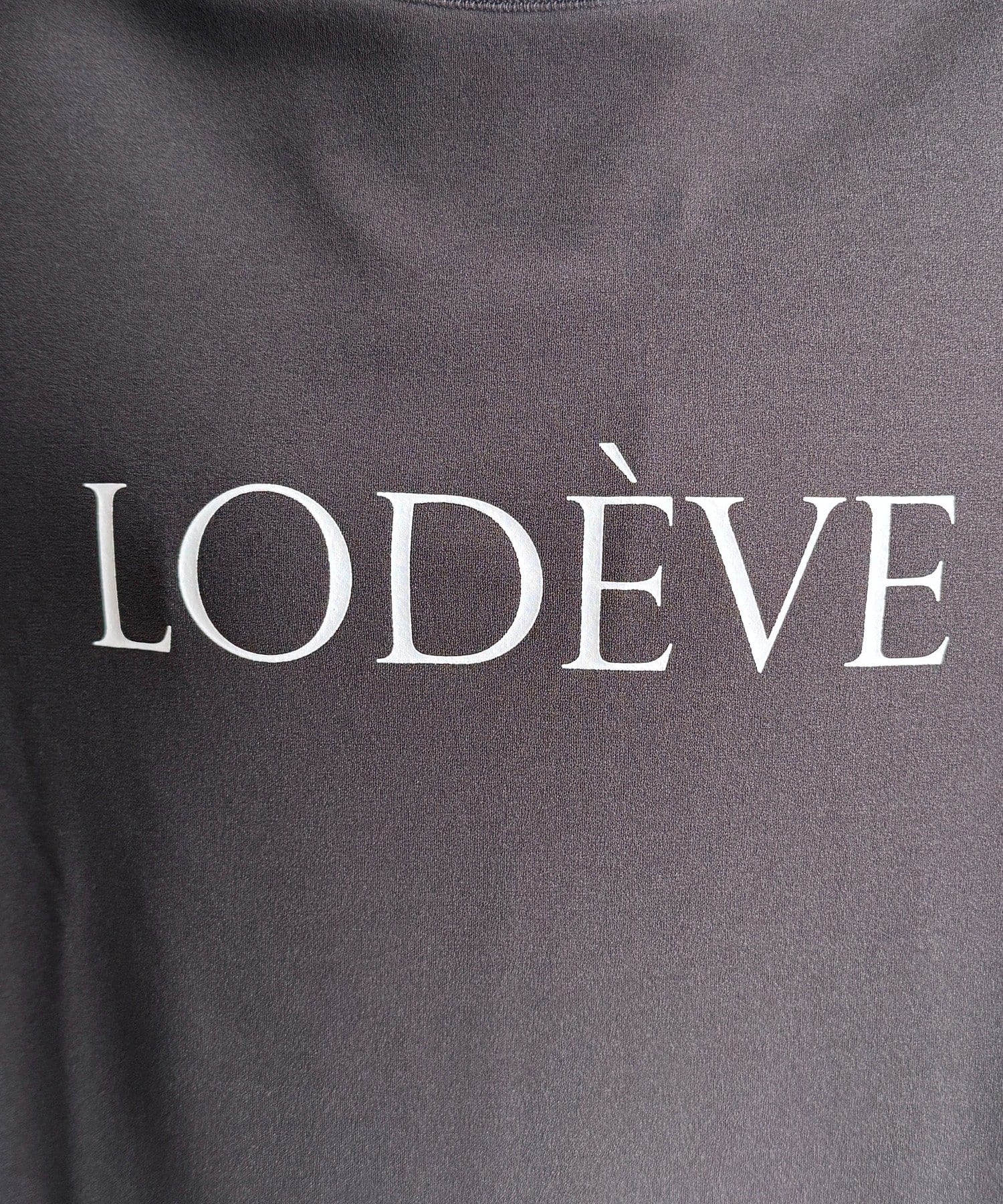 DOUDOU(ドゥドゥ) カットジョーゼットLODEVEロゴTEEブラウス