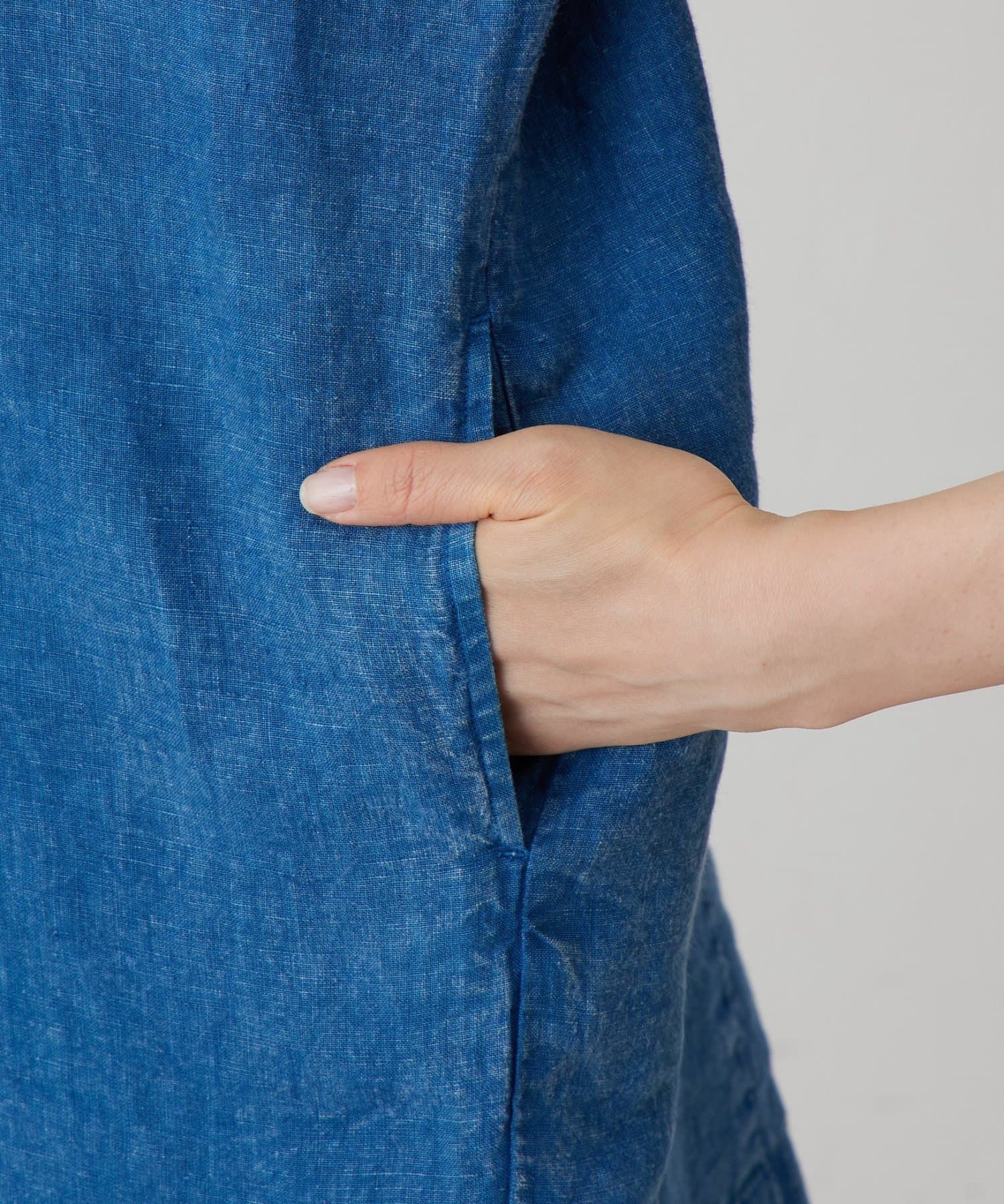 BEARDSLEY(ビアズリー) ウォッシュドリネンワンピース