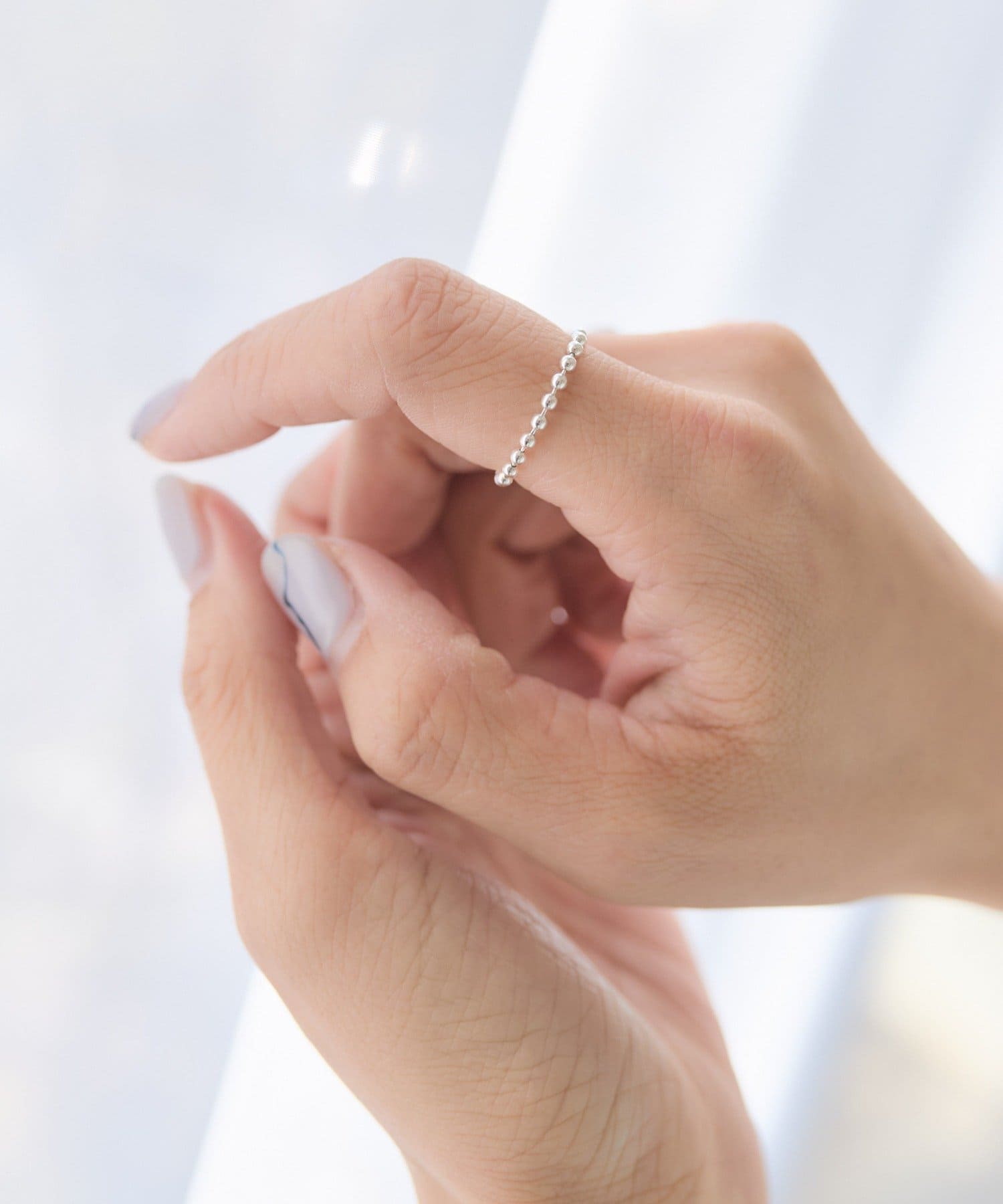 RIVE DROITE(リヴドロワ) 予約【【A・MONN(アモン)】ボールチェーンリング