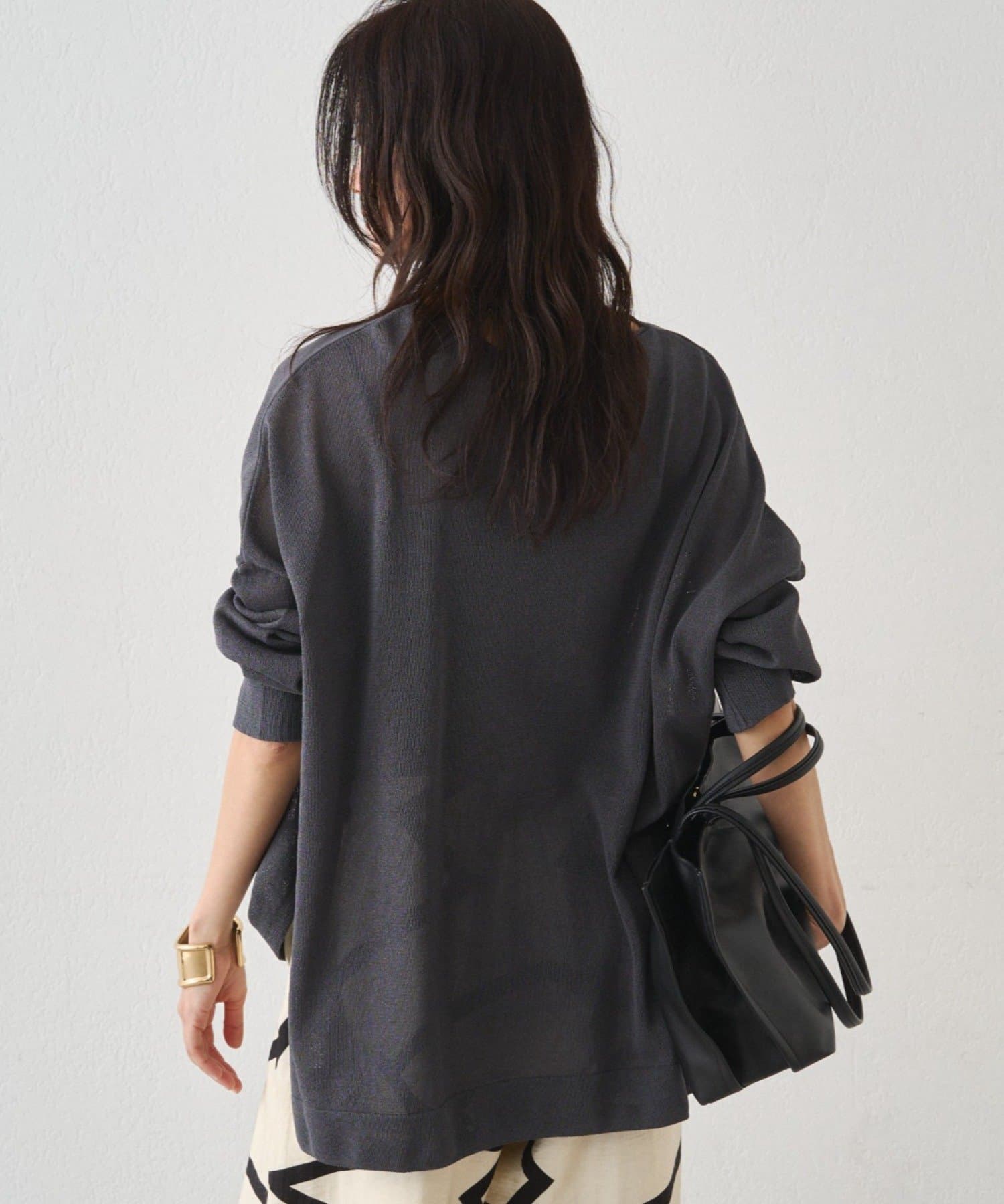 LOUNGEDRESS(ラウンジドレス) 和紙天竺ニット