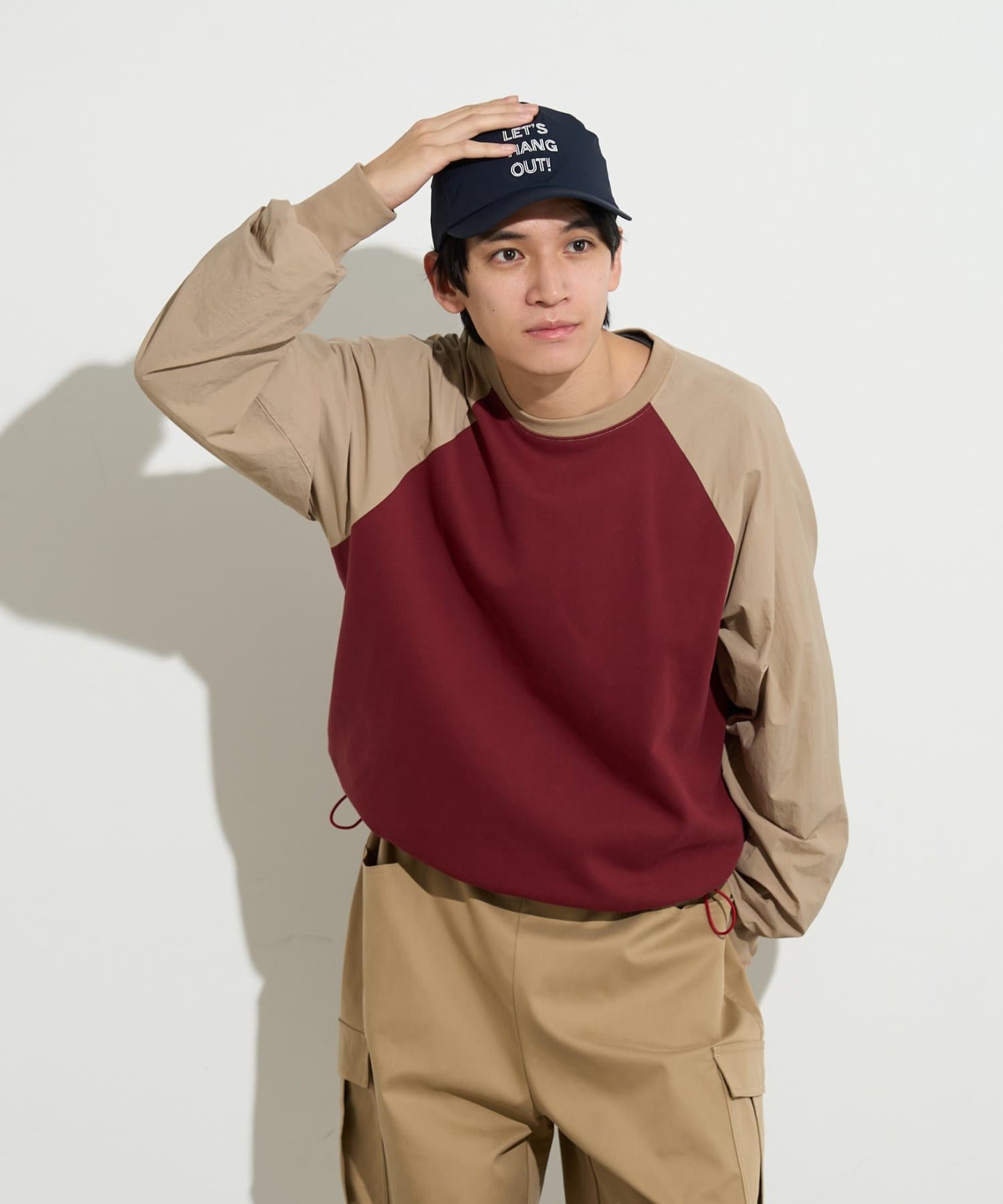 BIRTHDAY BAR(バースデイバー) 【B-DAY STORE】切り替えカットソー　メンズ