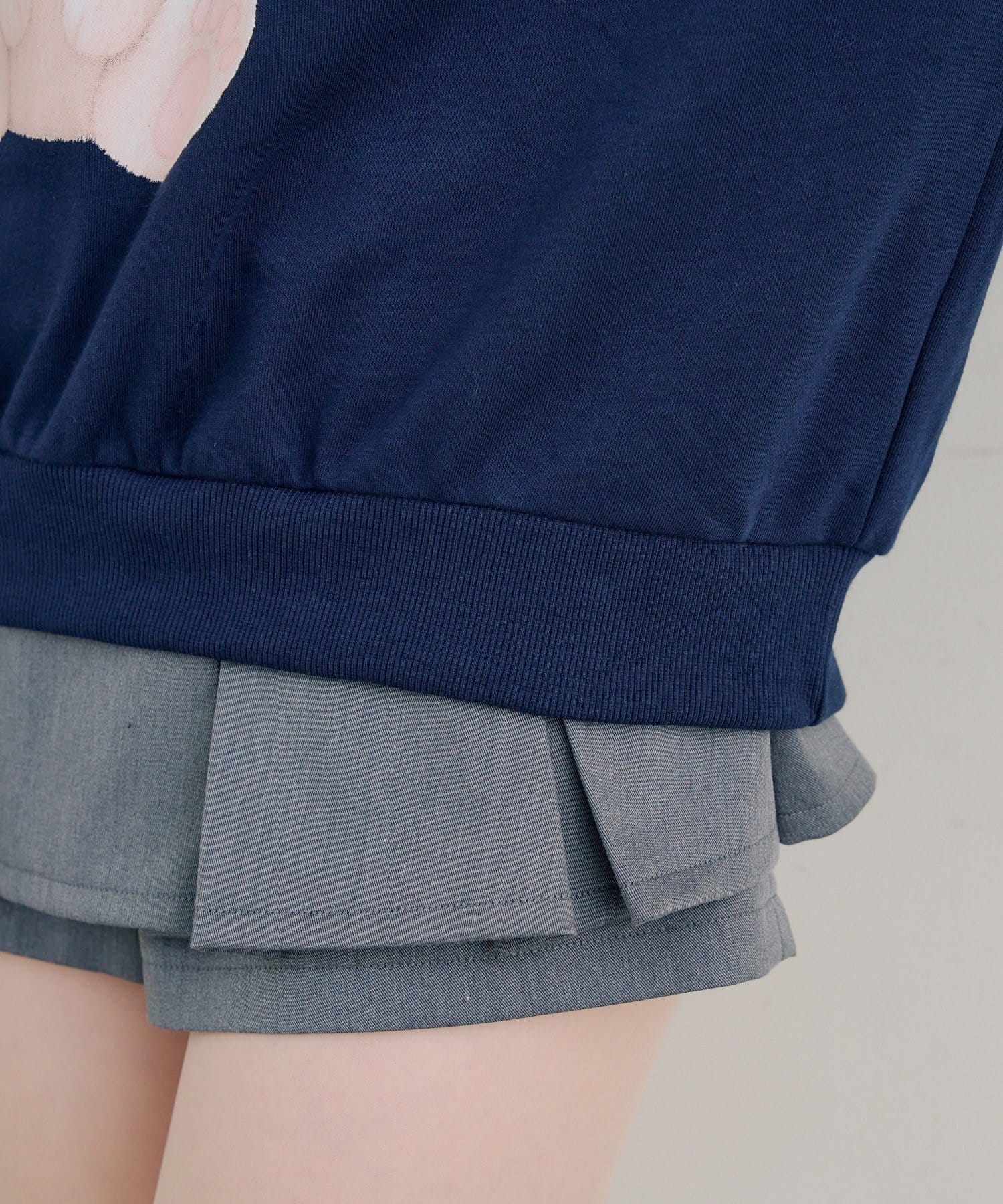 NICE CLAUP / OLIVE des OLIVE OUTLET(ナイスクラップ  / オリーブ デ オリーブ アウトレット) 【RMAF】ニット帽ウサギパーカー