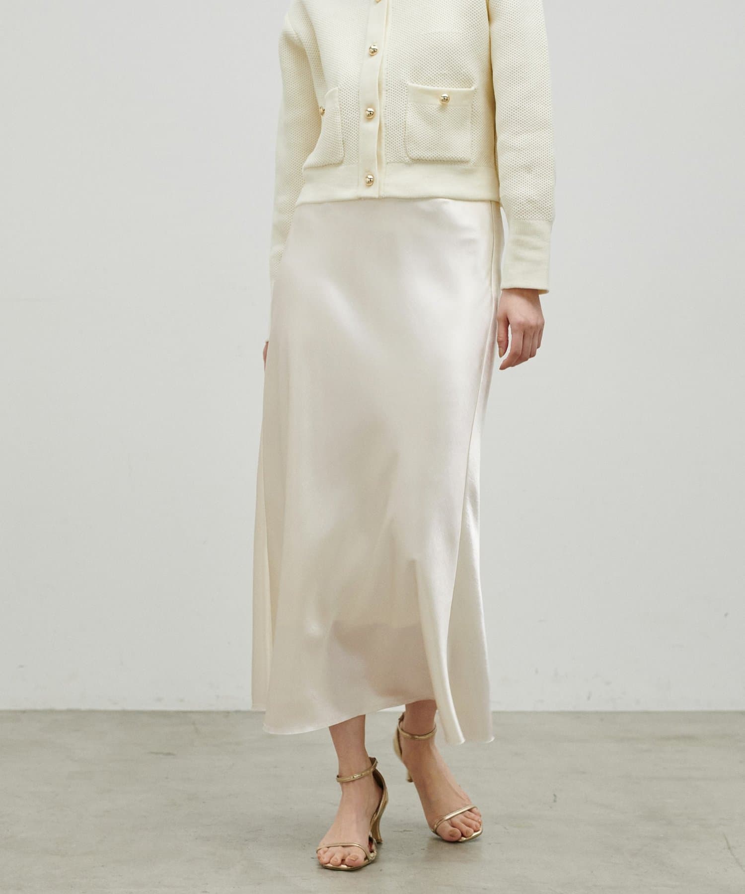 LARUTA(ラルータ) とろみナロースカート