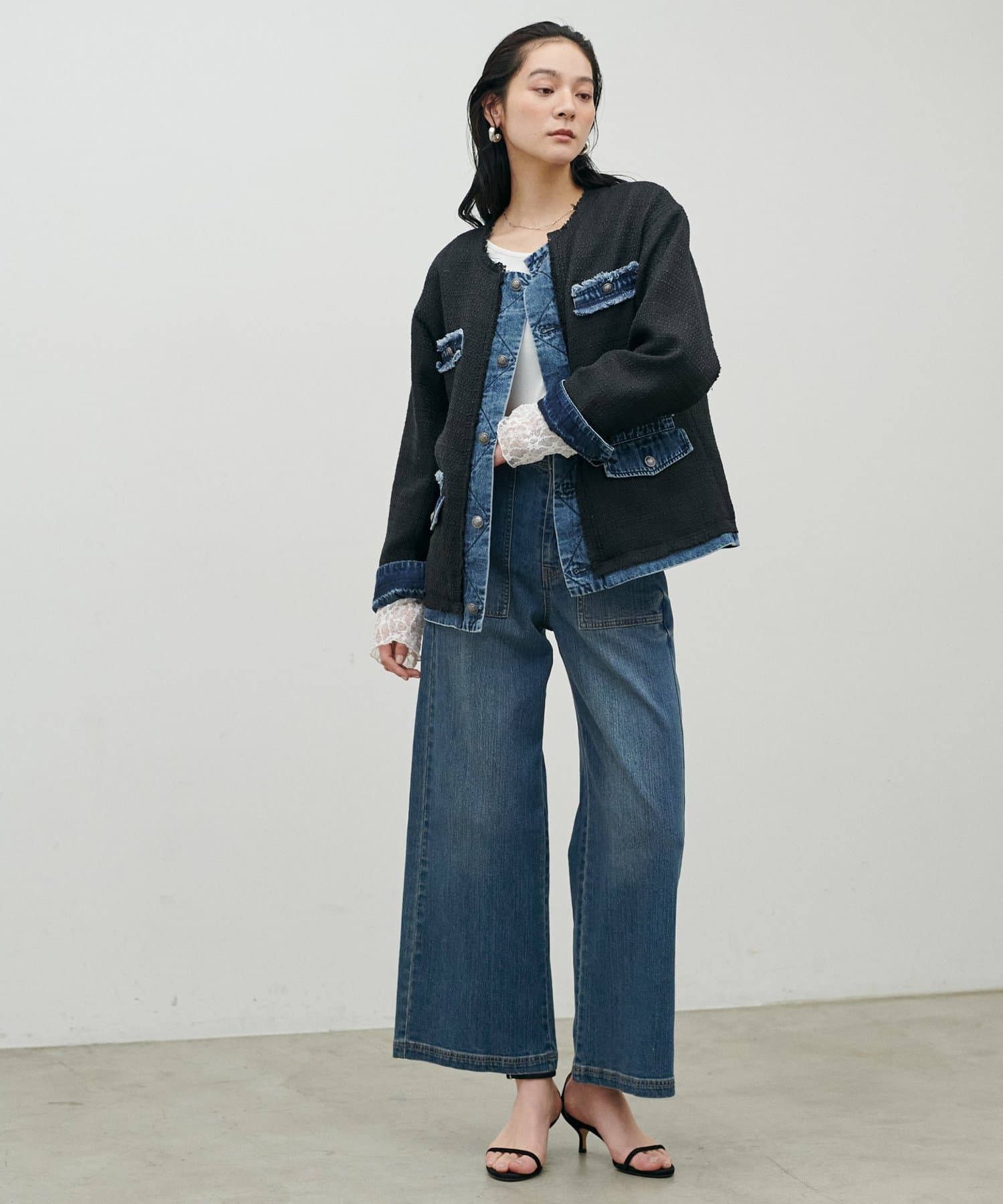 LARUTA(ラルータ) UVカットベイカーデニム