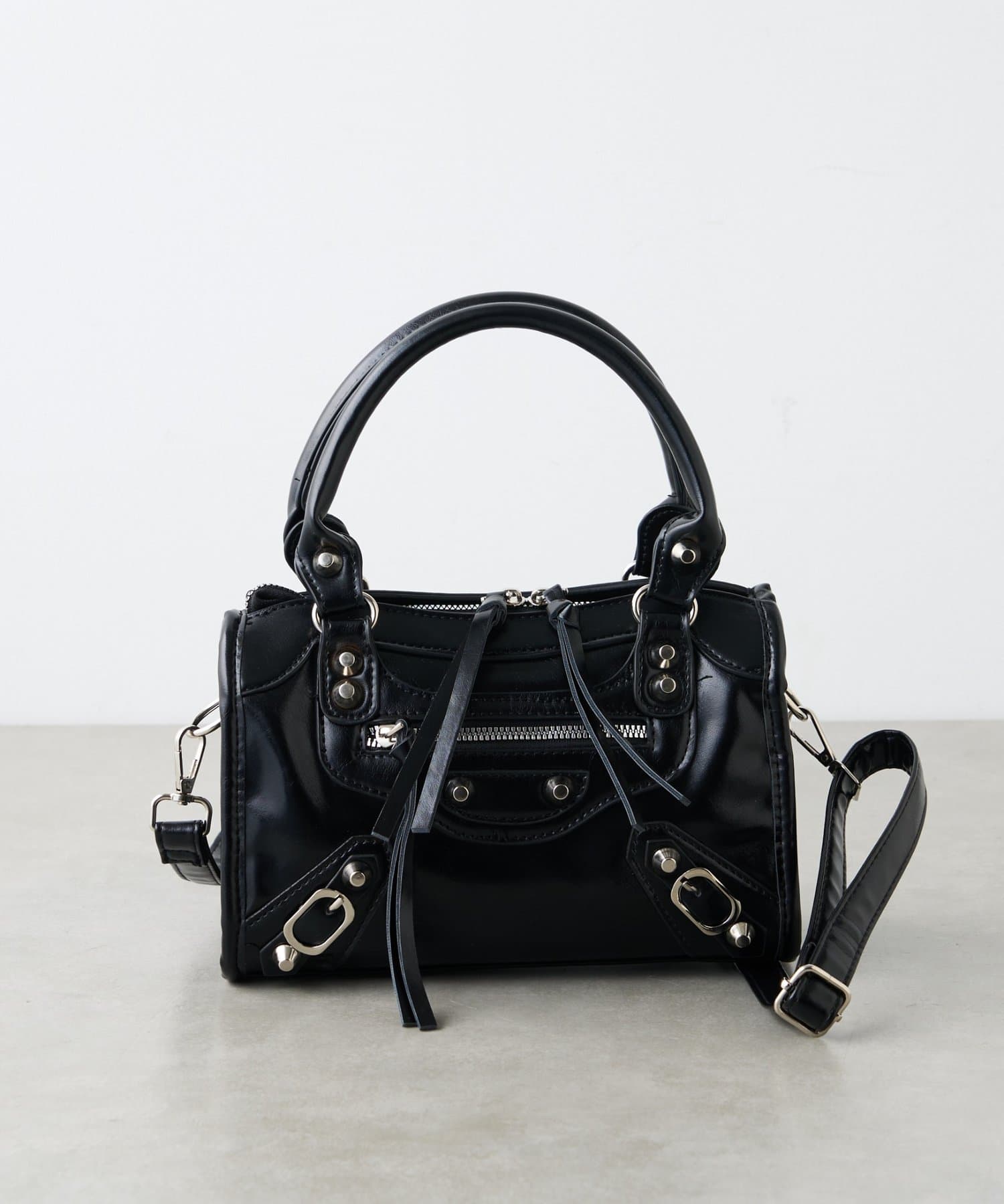 Remind me and forever(リマインドミーアンドフォーエバー) スタッズデザインミニ2WAYバッグ