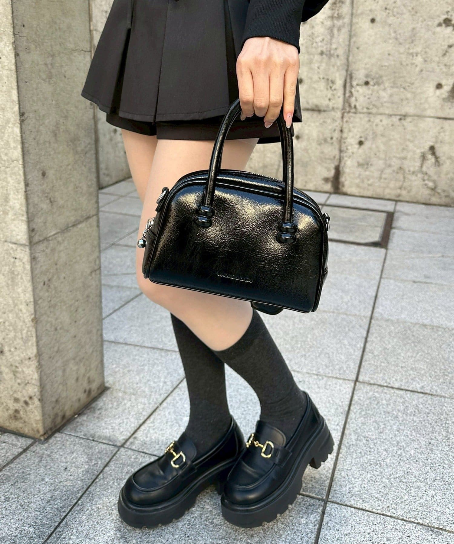 Remind me and forever(リマインドミーアンドフォーエバー) 【5色展開♡】レースリボン×チャームショルダー