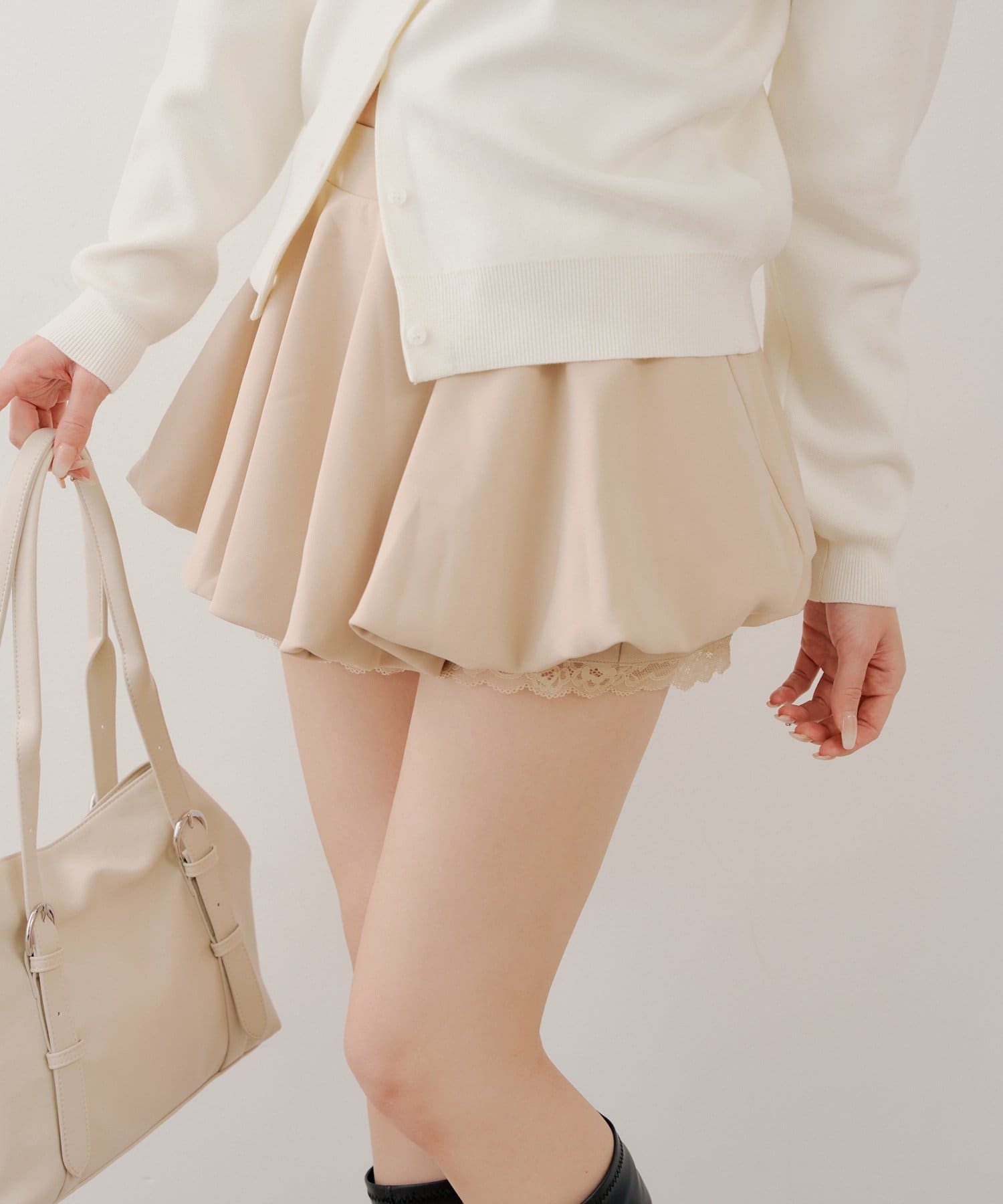 Chico(チコ) レイヤードバルーンミニスカート