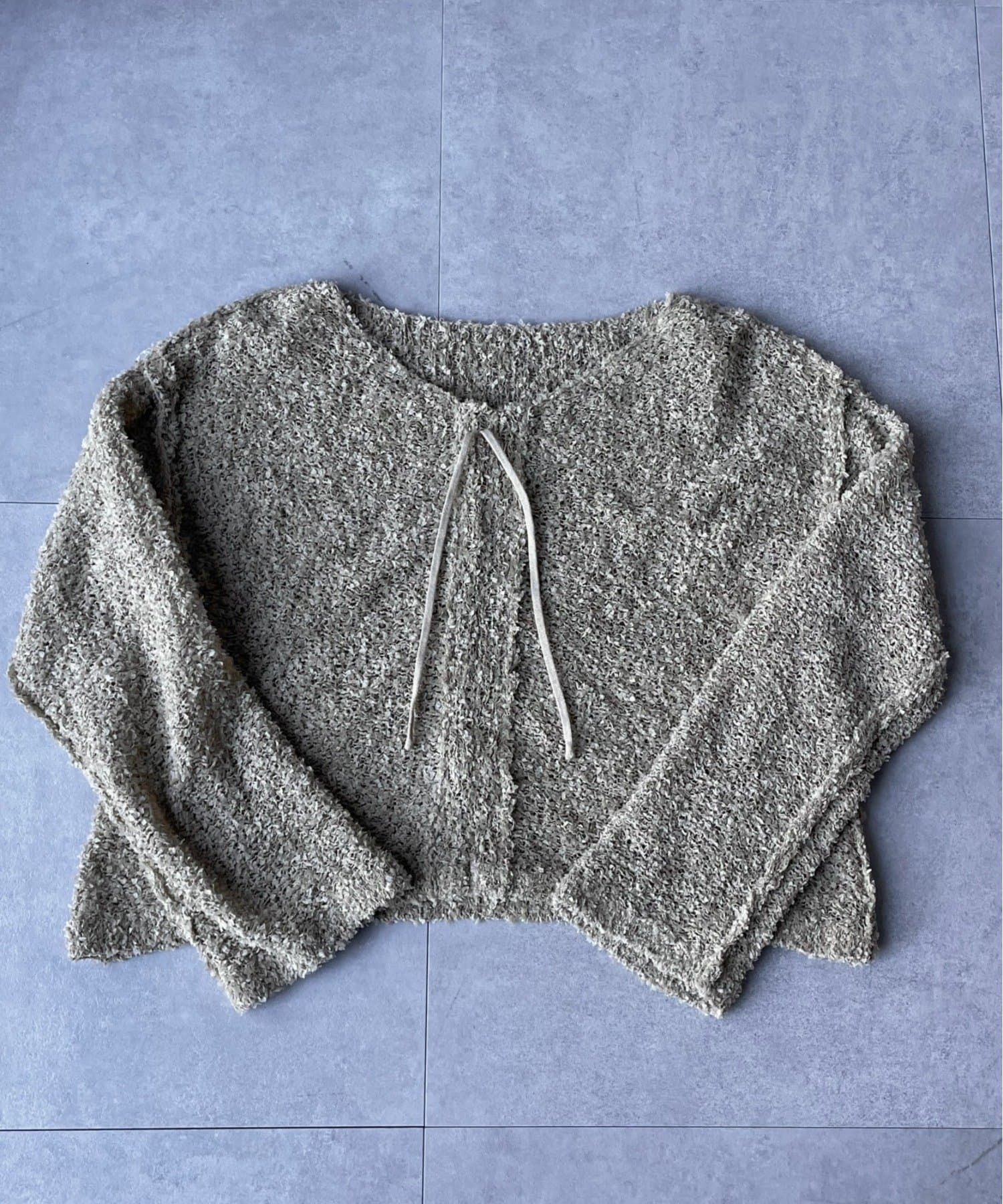 gemeil(ジェムイル) 2WAYギャザーニット（LA-340）