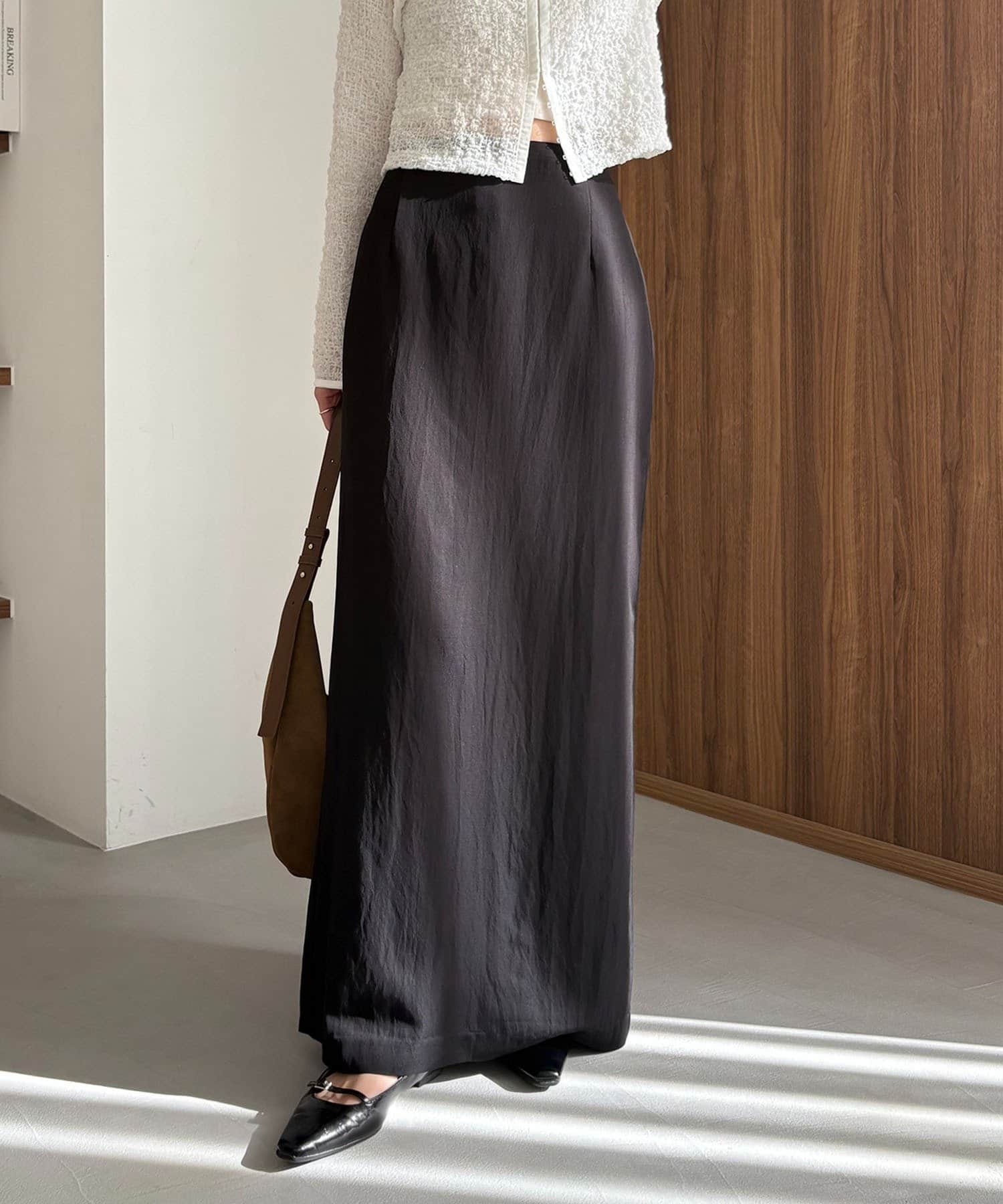 CAPRICIEUX LE'MAGE(カプリシュレマージュ) 【mana企画】ドロストマキシスカート