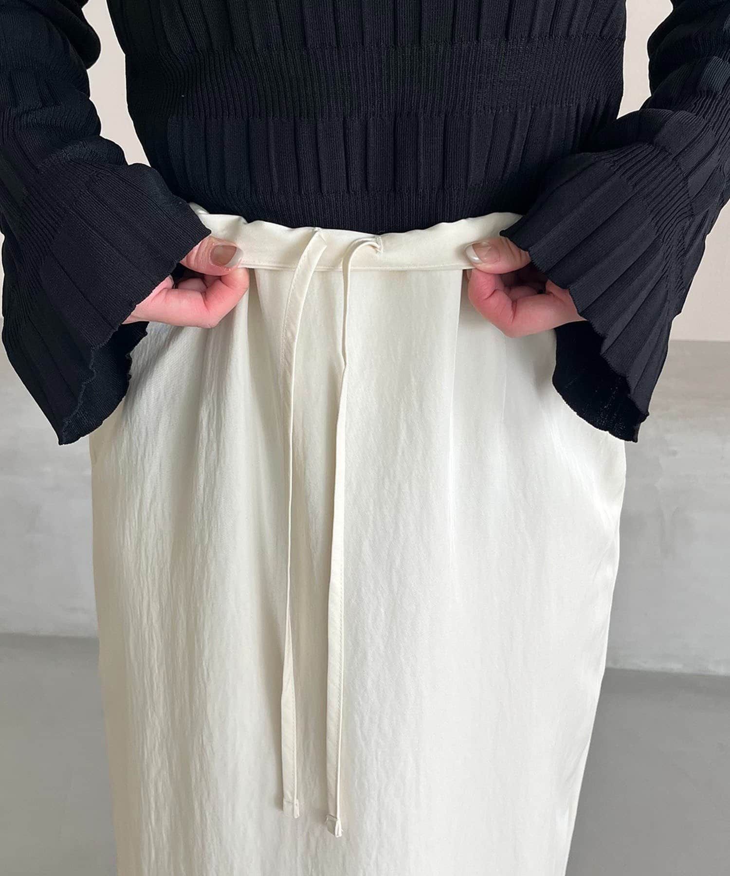 CAPRICIEUX LE'MAGE(カプリシュレマージュ) 【mana企画】ドロストマキシスカート