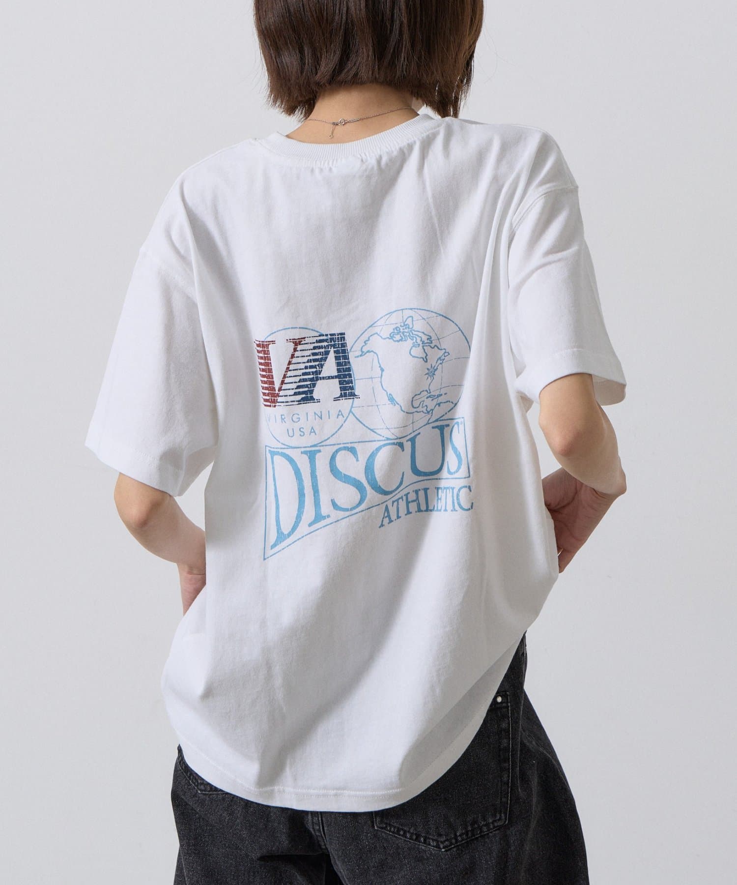 -goocy-(グーシー) 【DISCUS】グラフィック半袖T