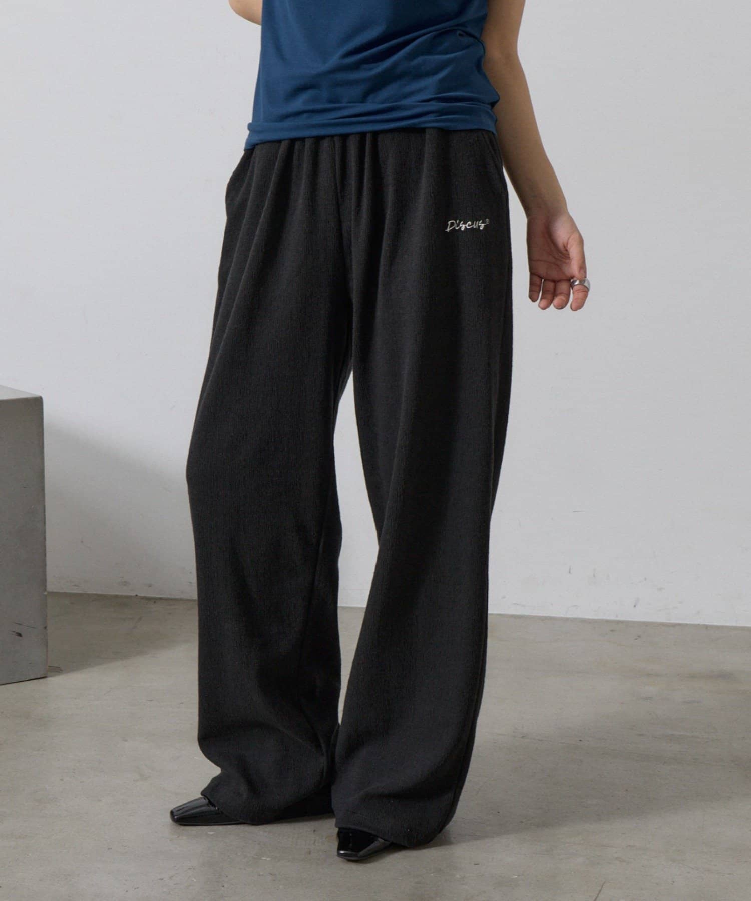-goocy-(グーシー) 【DISCUS】楊柳イージーパンツ