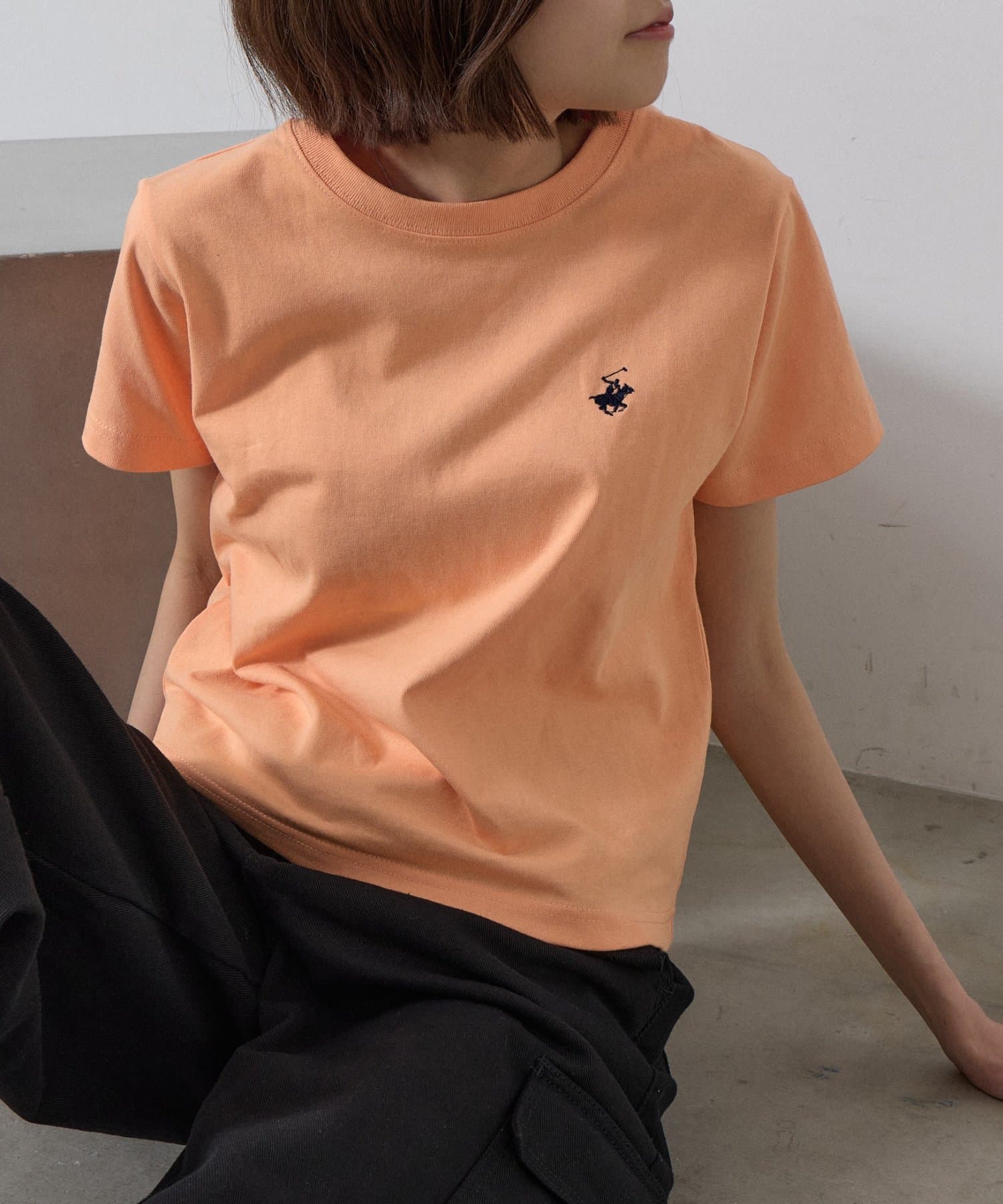 -goocy-(グーシー) 【BHPC】アイコン刺繍T