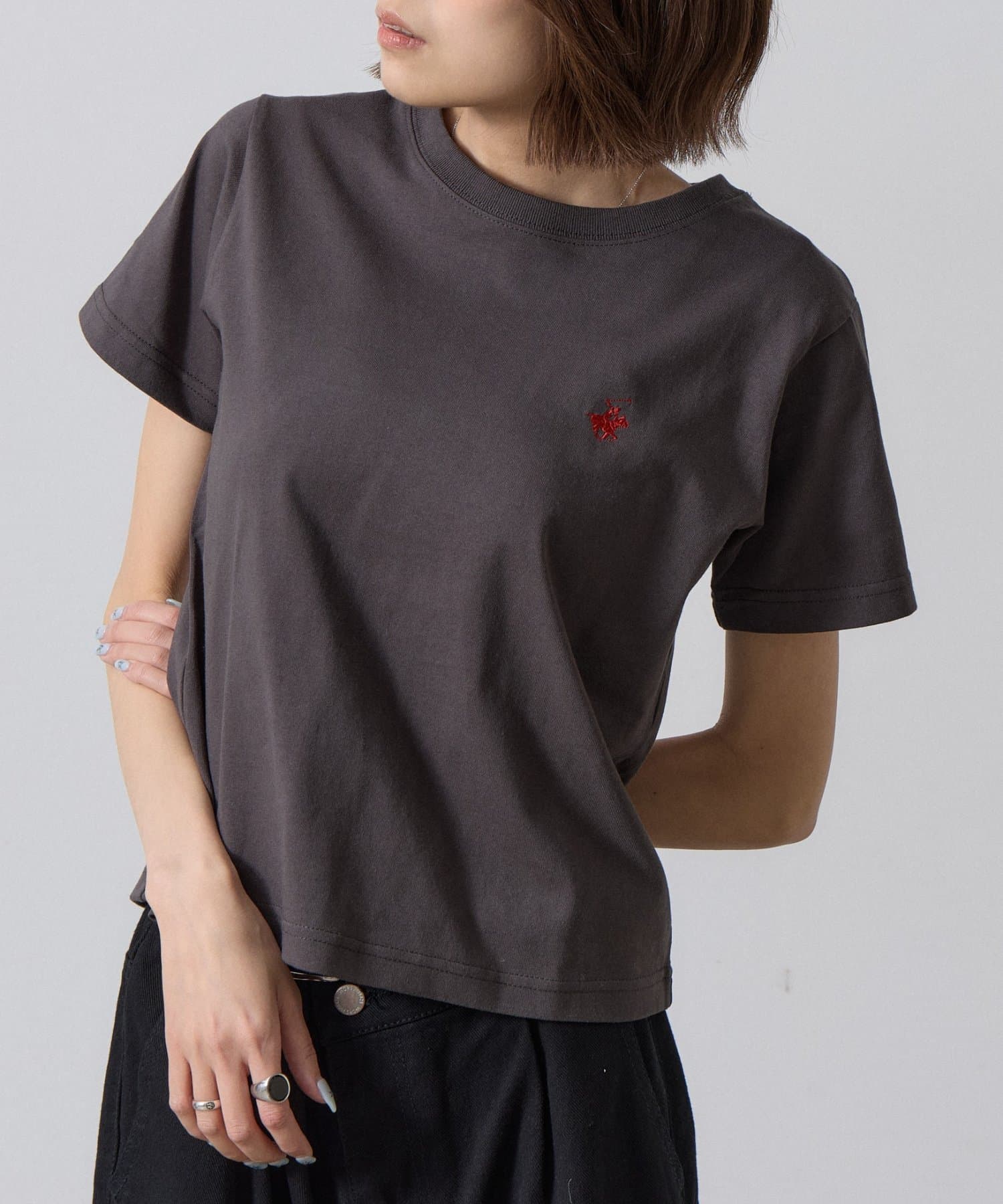 -goocy-(グーシー) 【BHPC】アイコン刺繍T