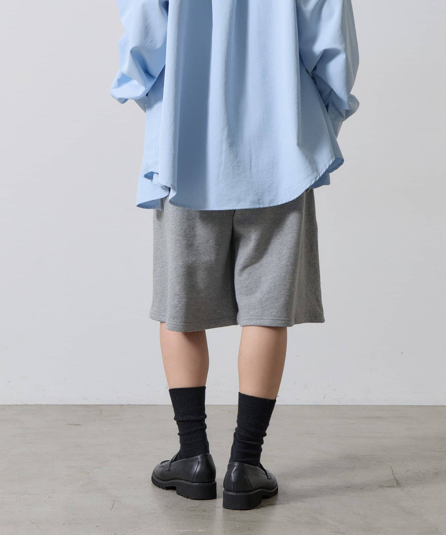 -goocy-(グーシー) 【DISCUS】裏毛タックハーフパンツ