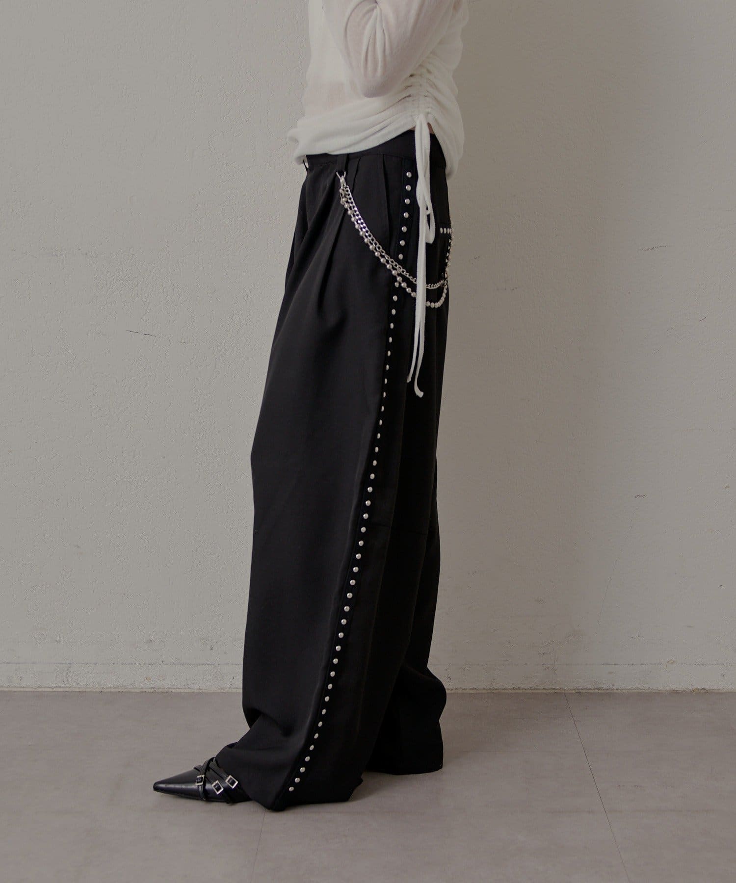 mline(エムライン) [mline]チェーンスラックス