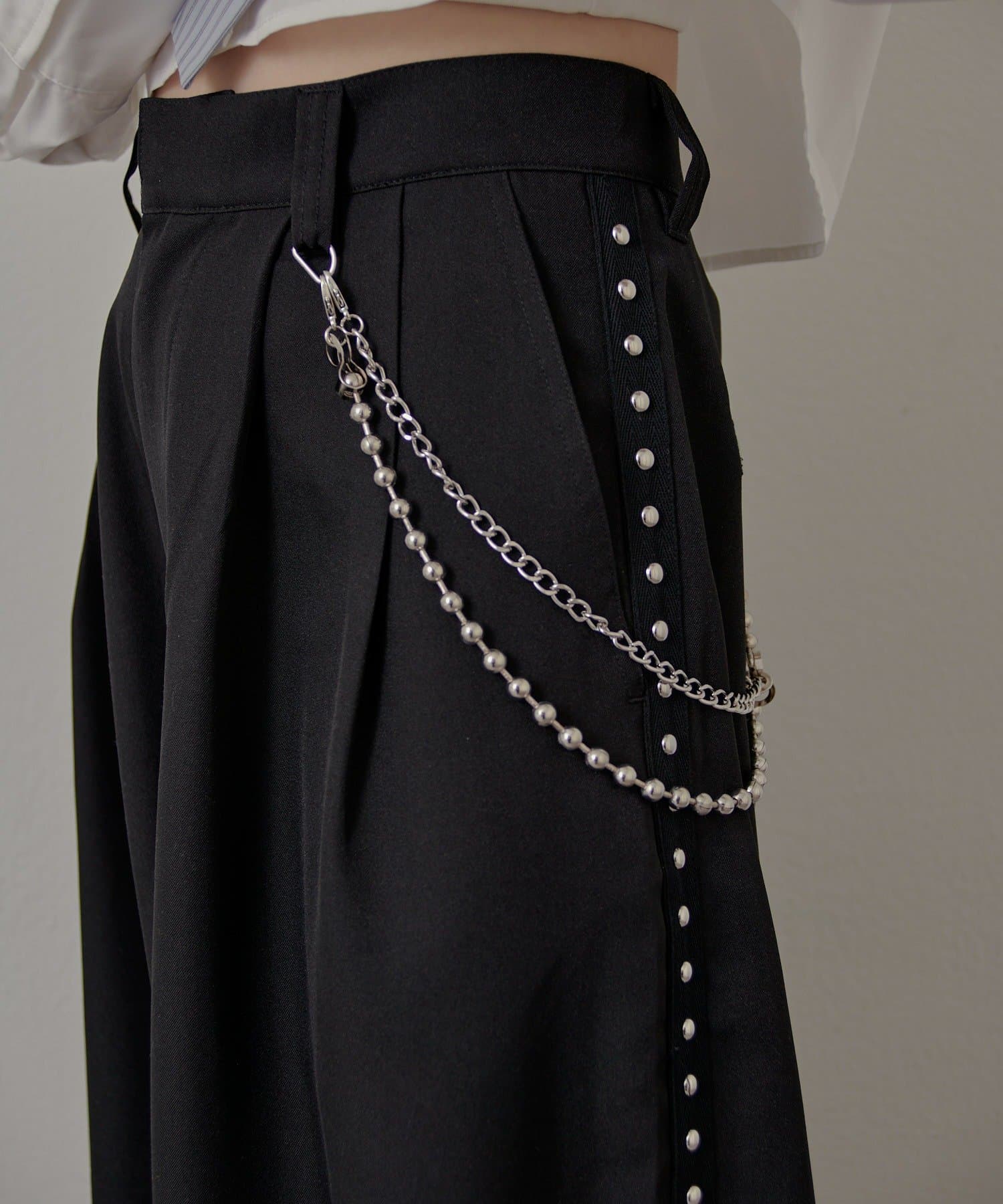 mline(エムライン) [mline]チェーンスラックス