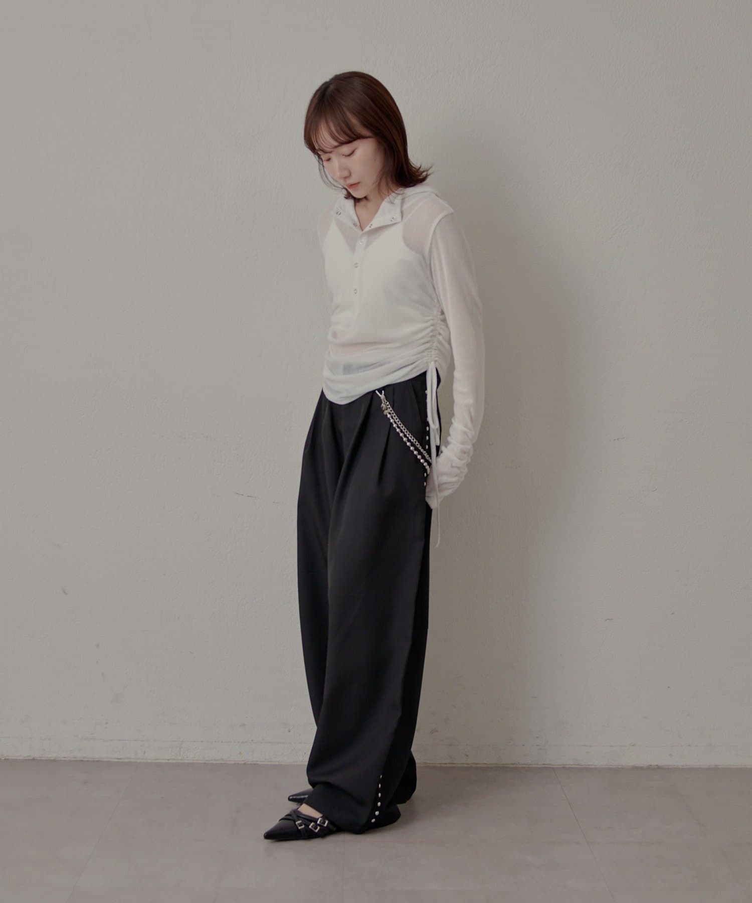 mline(エムライン) [mline]チェーンスラックス