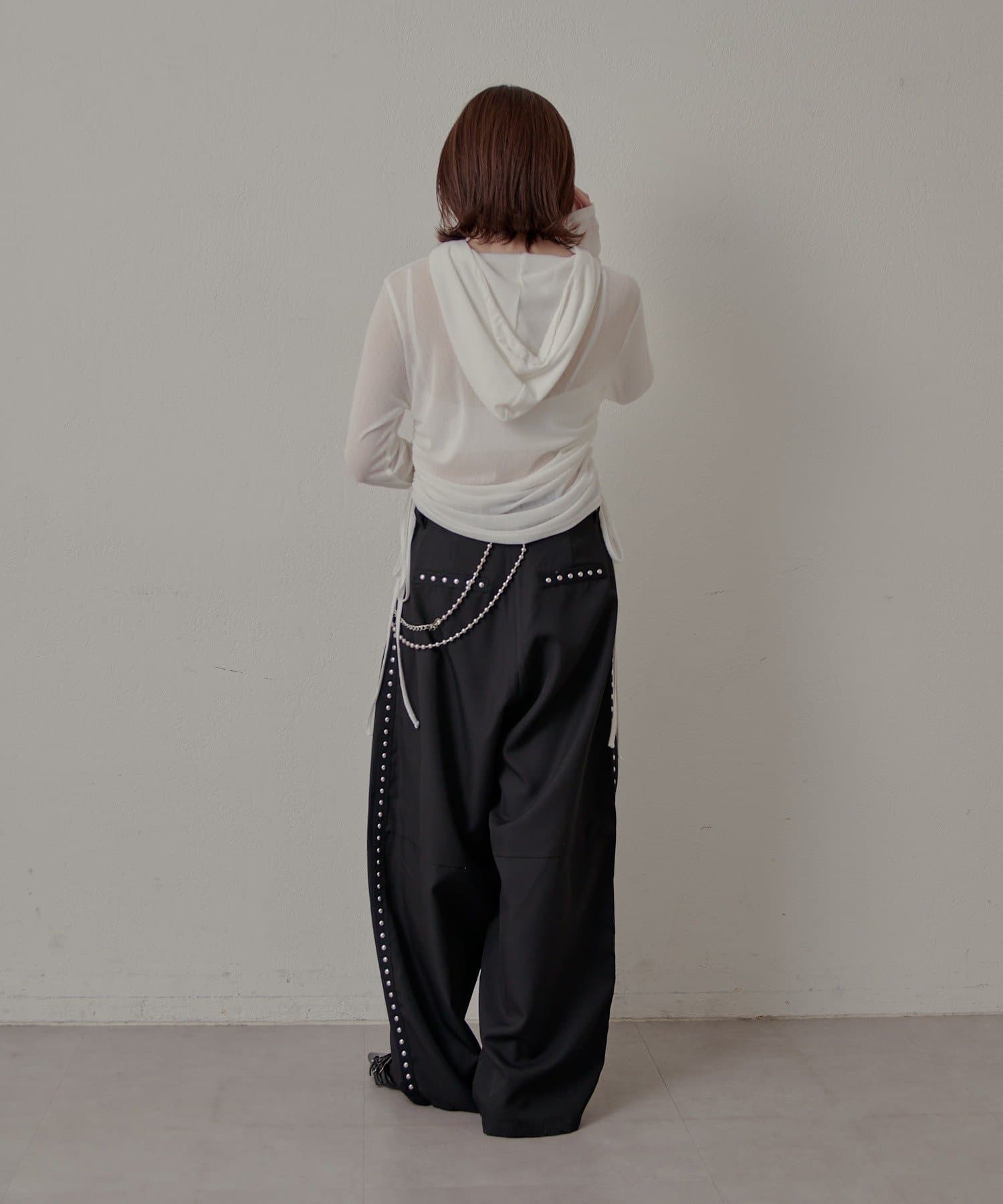 mline(エムライン) [mline]チェーンスラックス