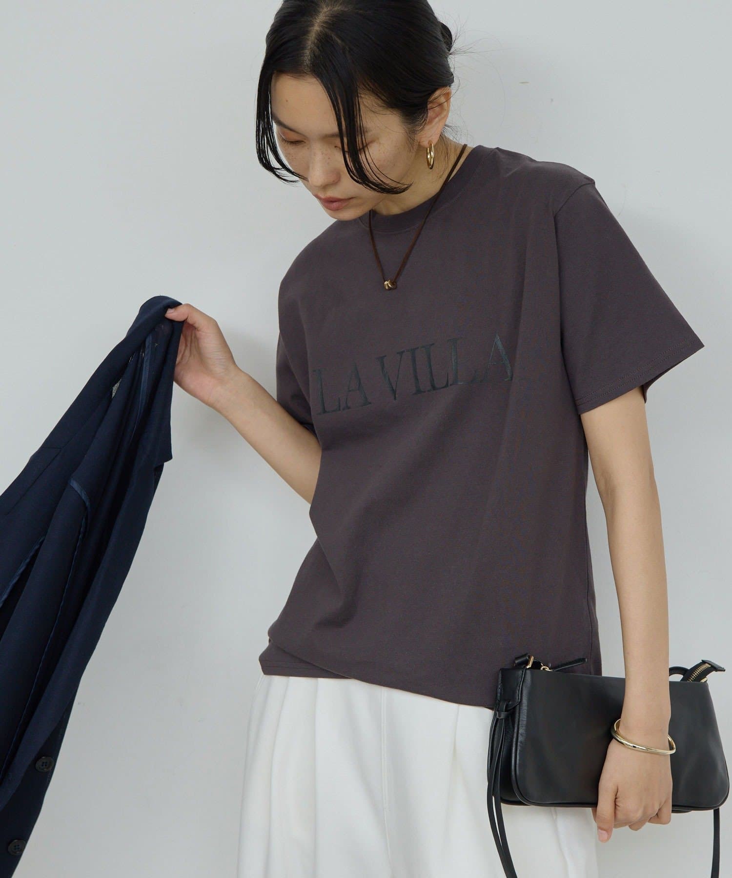 GALLARDAGALANTE(ガリャルダガランテ) ロゴTシャツ【La villa 】