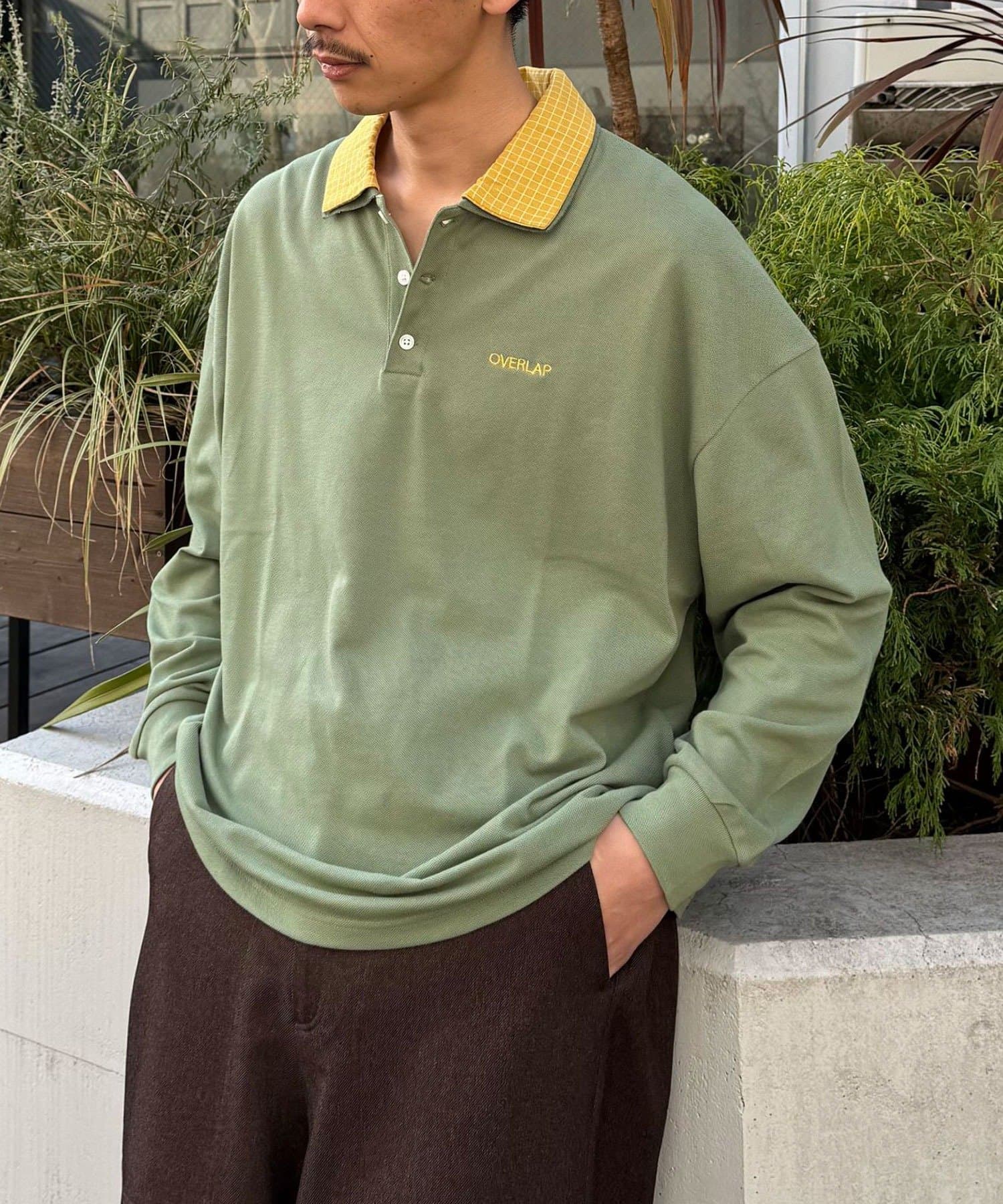 CIAOPANIC(チャオパニック) レイヤードカラー鹿子ポロシャツ