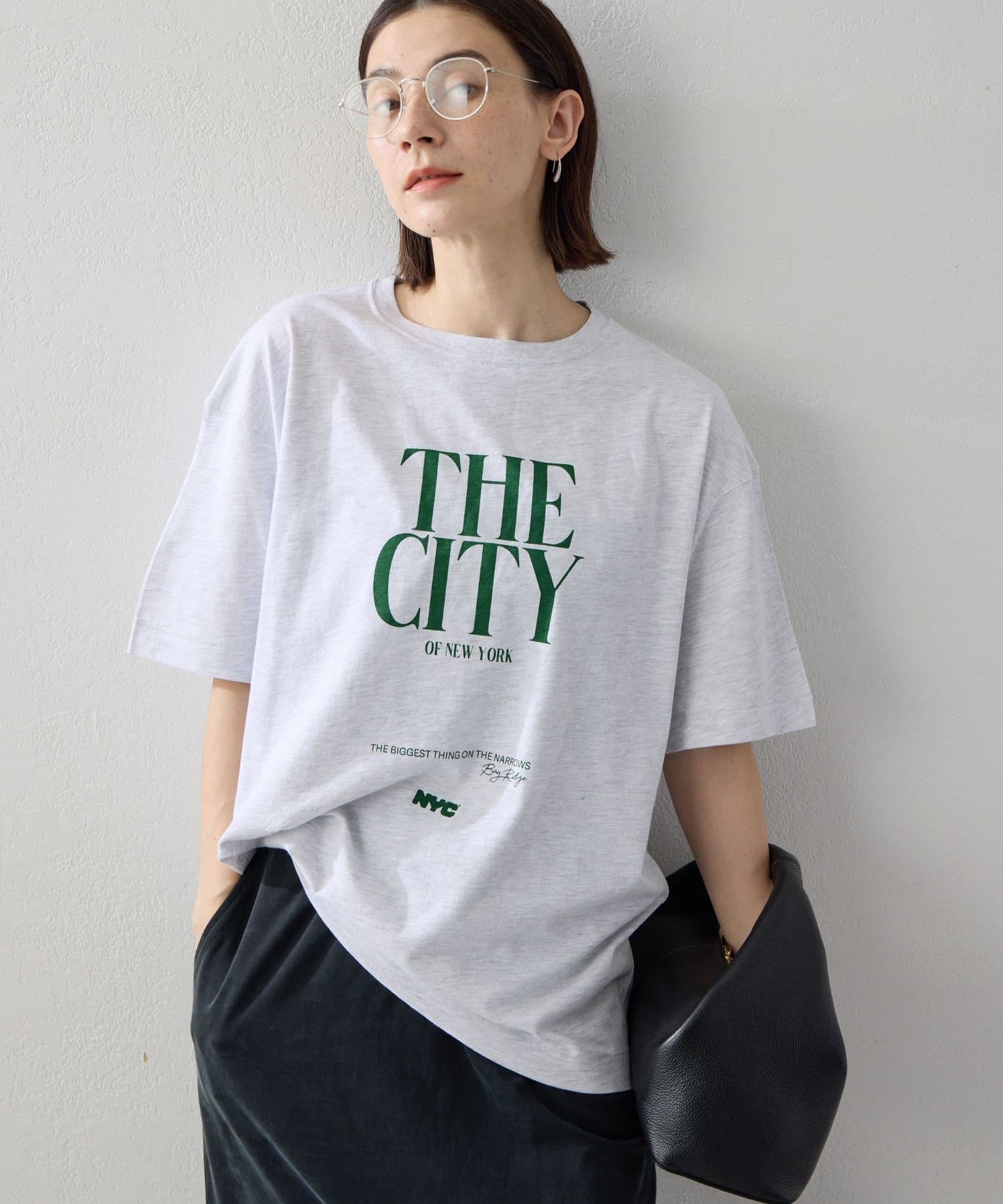 GALLARDAGALANTE(ガリャルダガランテ) 【新色WH/LGY登場！】【GOOD ROCK SPEED】THE CITY ロゴTee／別注