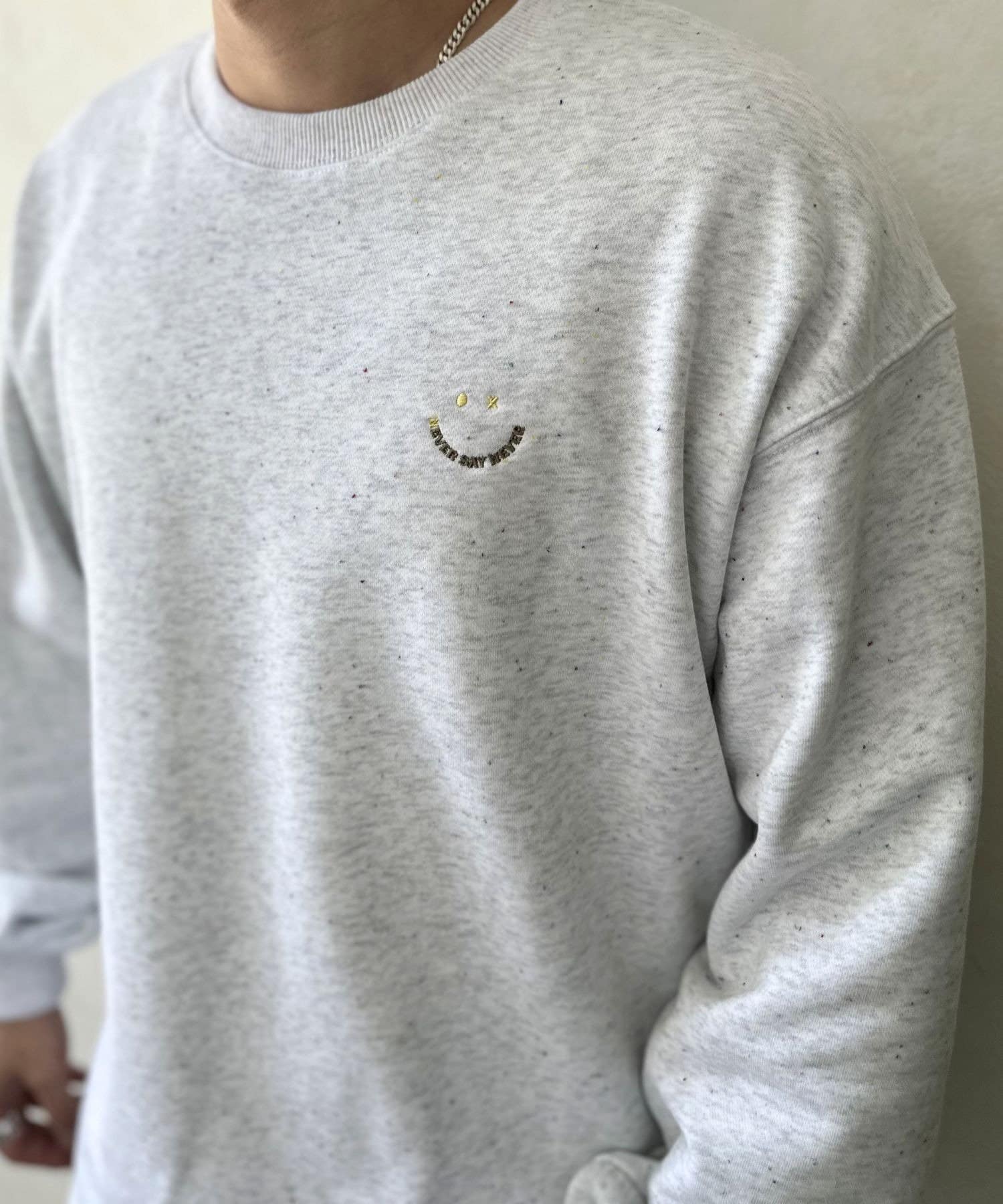 LOCUST(ローカスト) 【ユニセックス】カラーネップスウェット