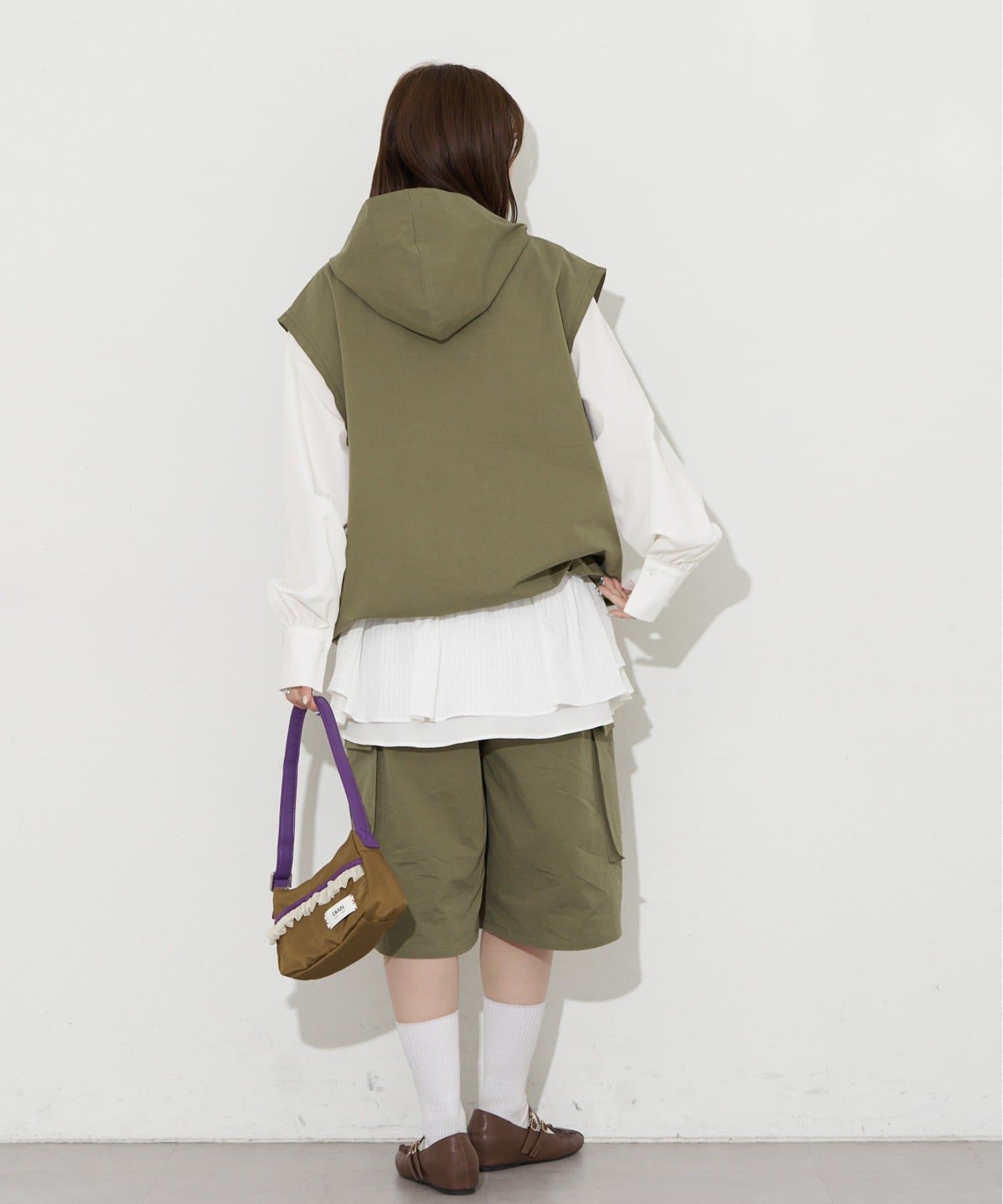 CIAOPANIC(チャオパニック) 【UNESS/ユーネス】レースアップアノラックベスト