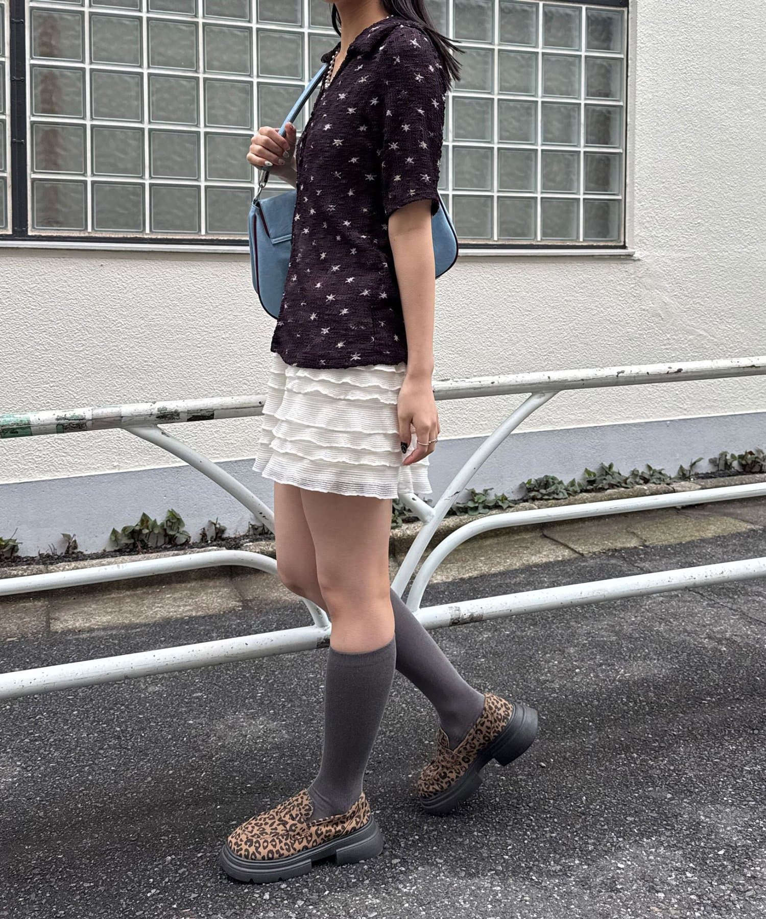 CIAOPANIC(チャオパニック) ぽこぽこポップコーンスキッパーシャツ