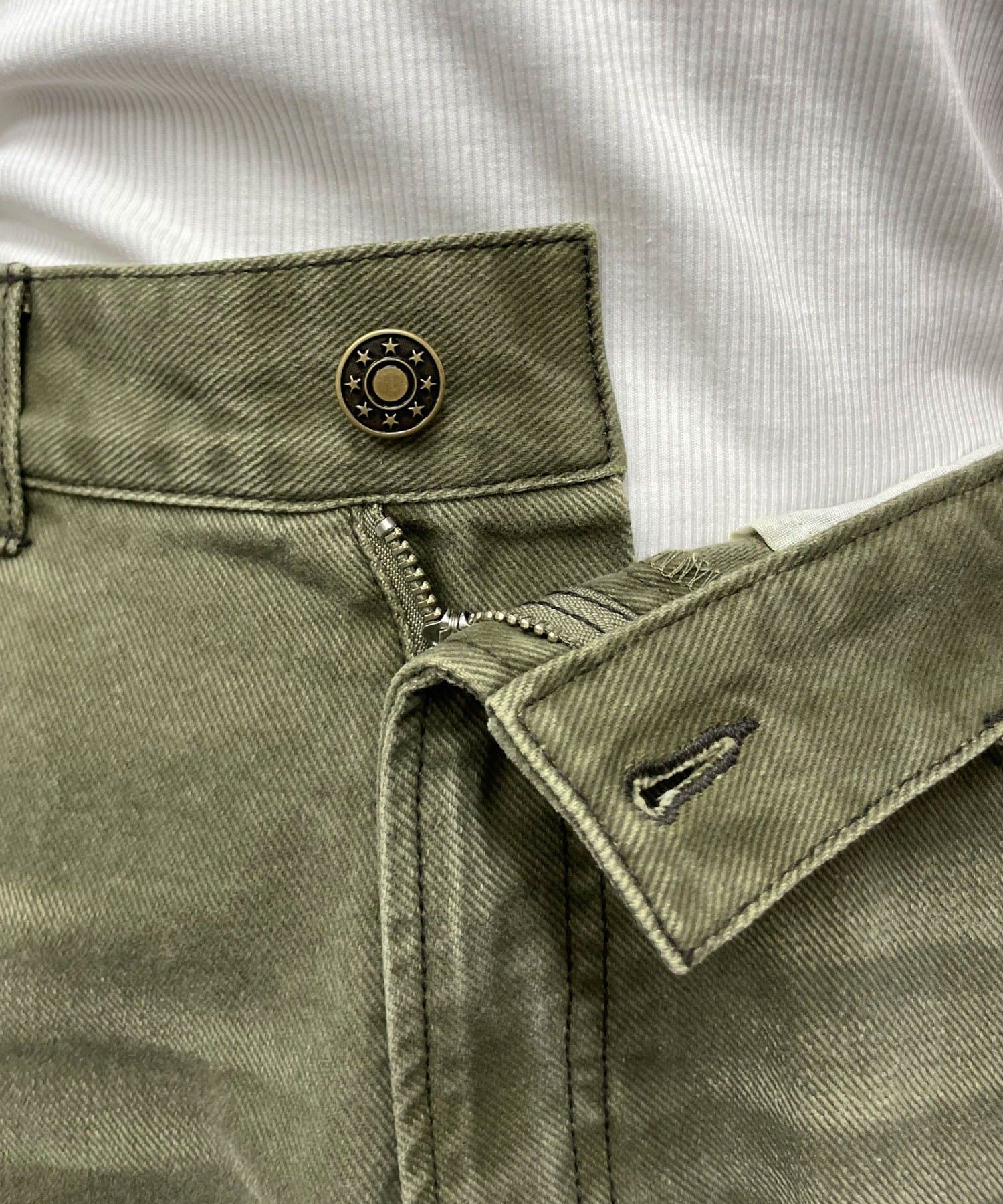 CIAOPANIC(チャオパニック) レースダーツフレアデニムパンツ