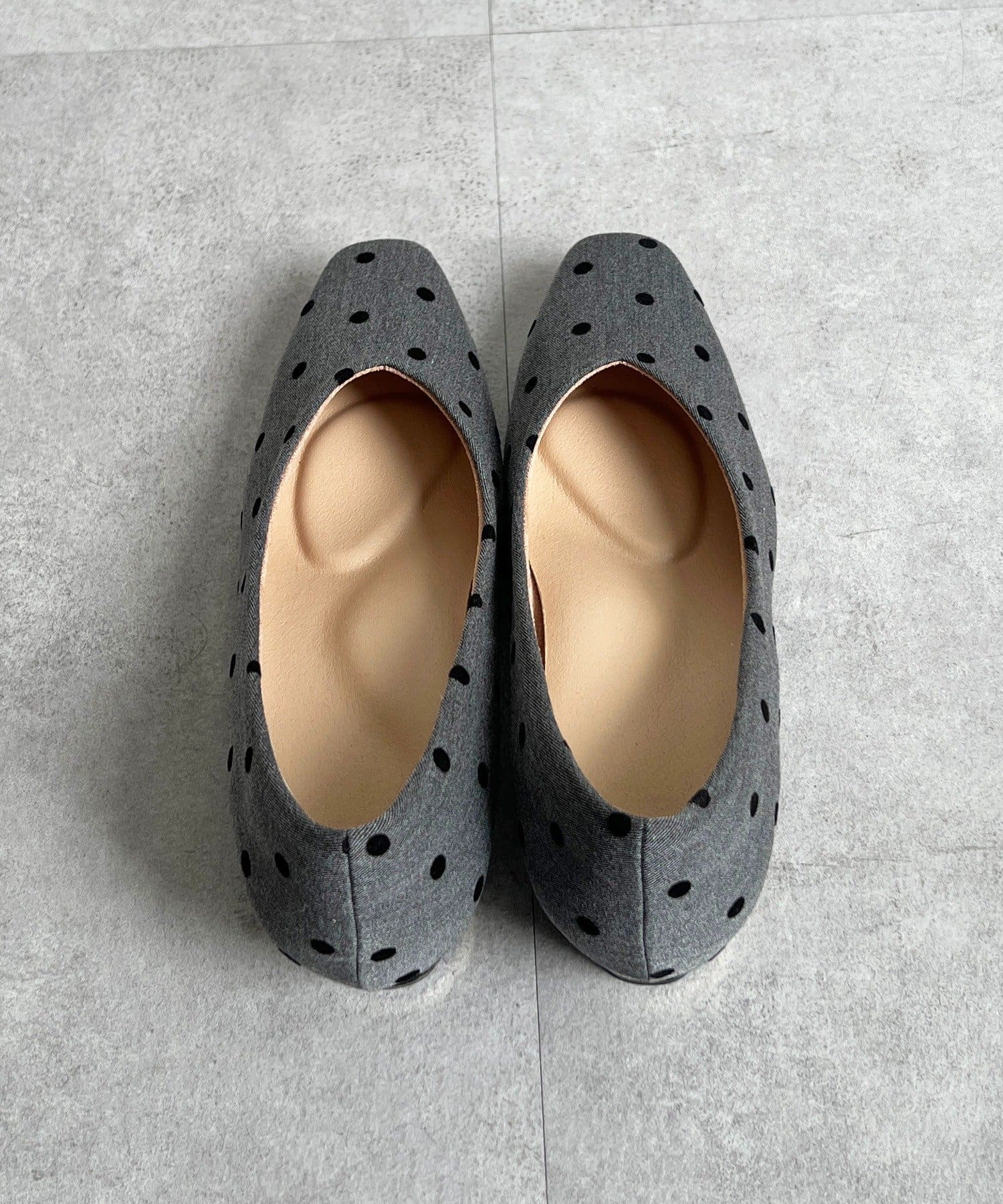 un dix cors(アンディコール) スクエアパンプス