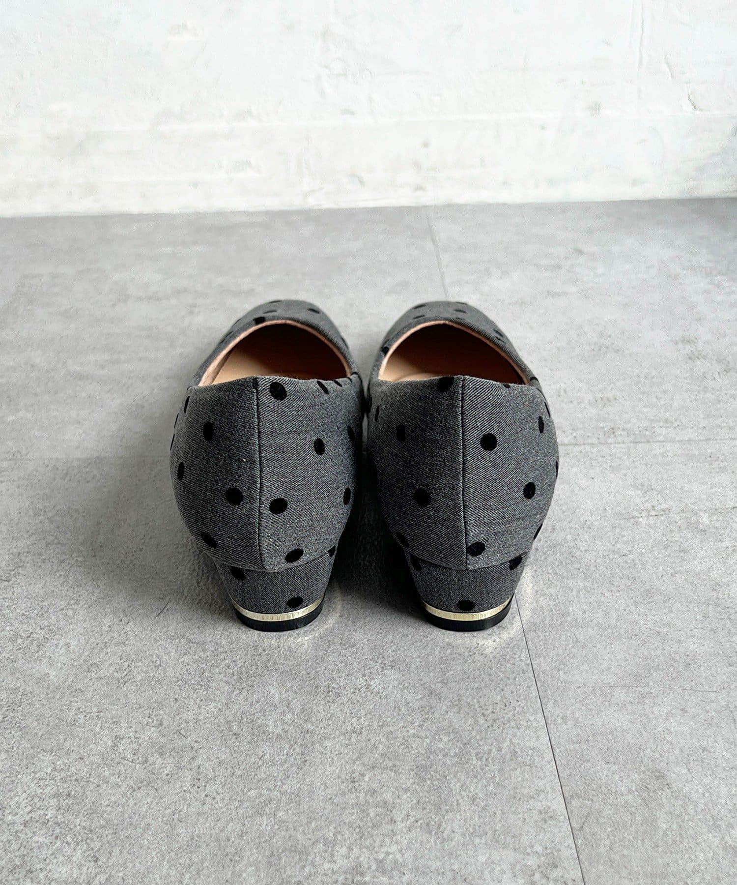 un dix cors(アンディコール) スクエアパンプス