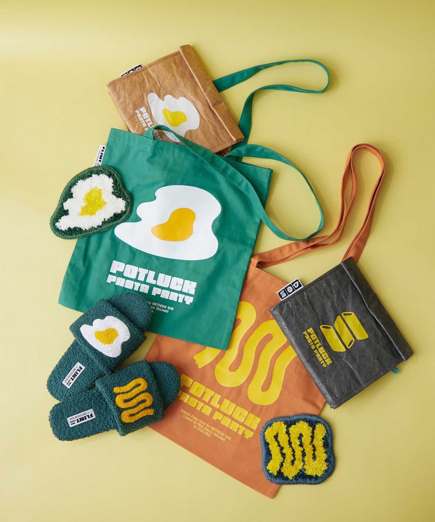 BIRTHDAY BAR(バースデイバー) 【POTLUCK PASTA PARTY】トートバッグ