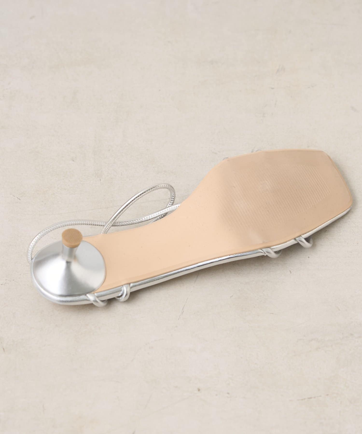 mystic(ミスティック) クロスストラップヒールサンダル