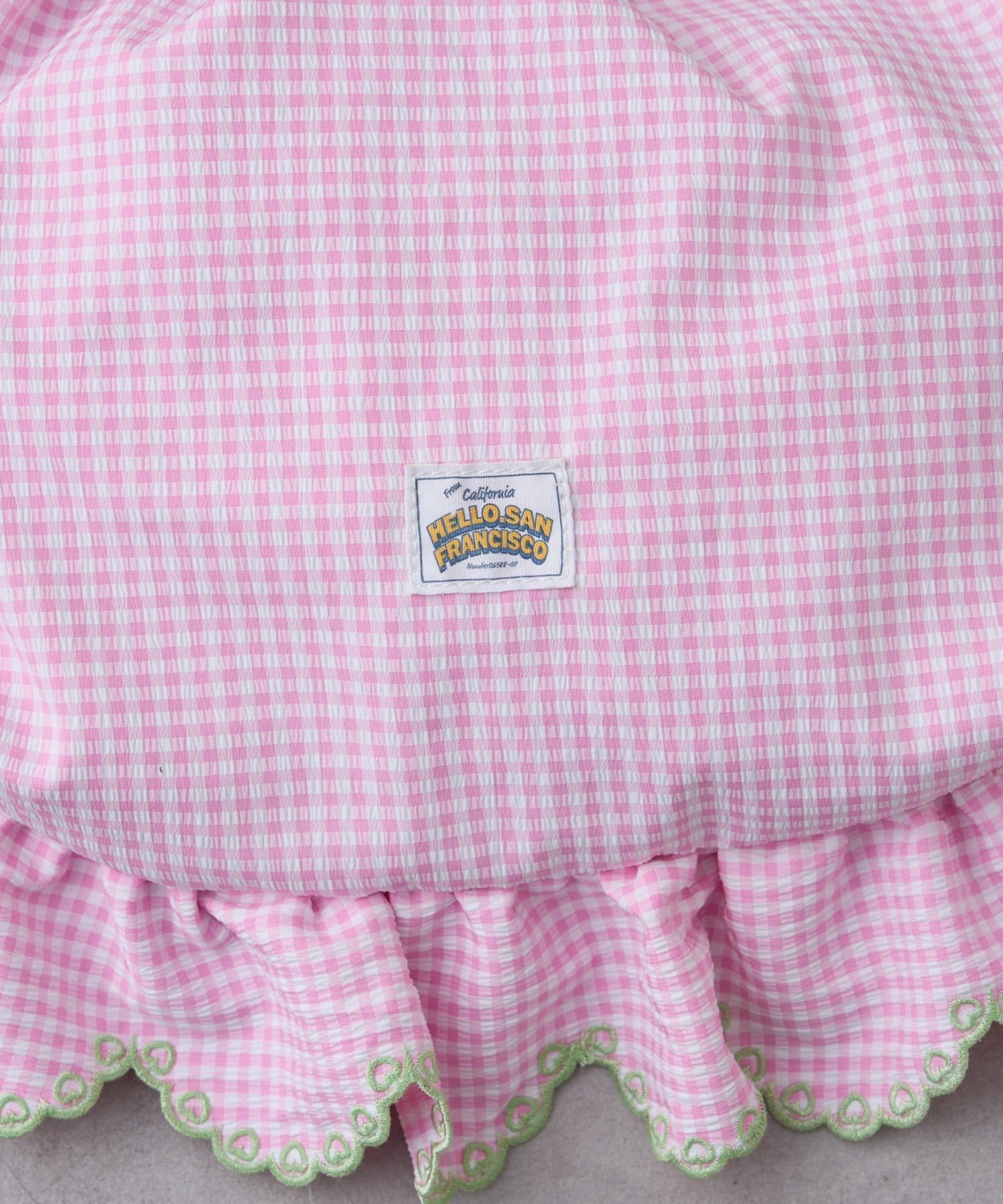 CIAOPANIC TYPY(チャオパニックティピー) 【HELLO.SANFRANCISCO/ハローサンフランシスコ】パラコードフリルナップサック