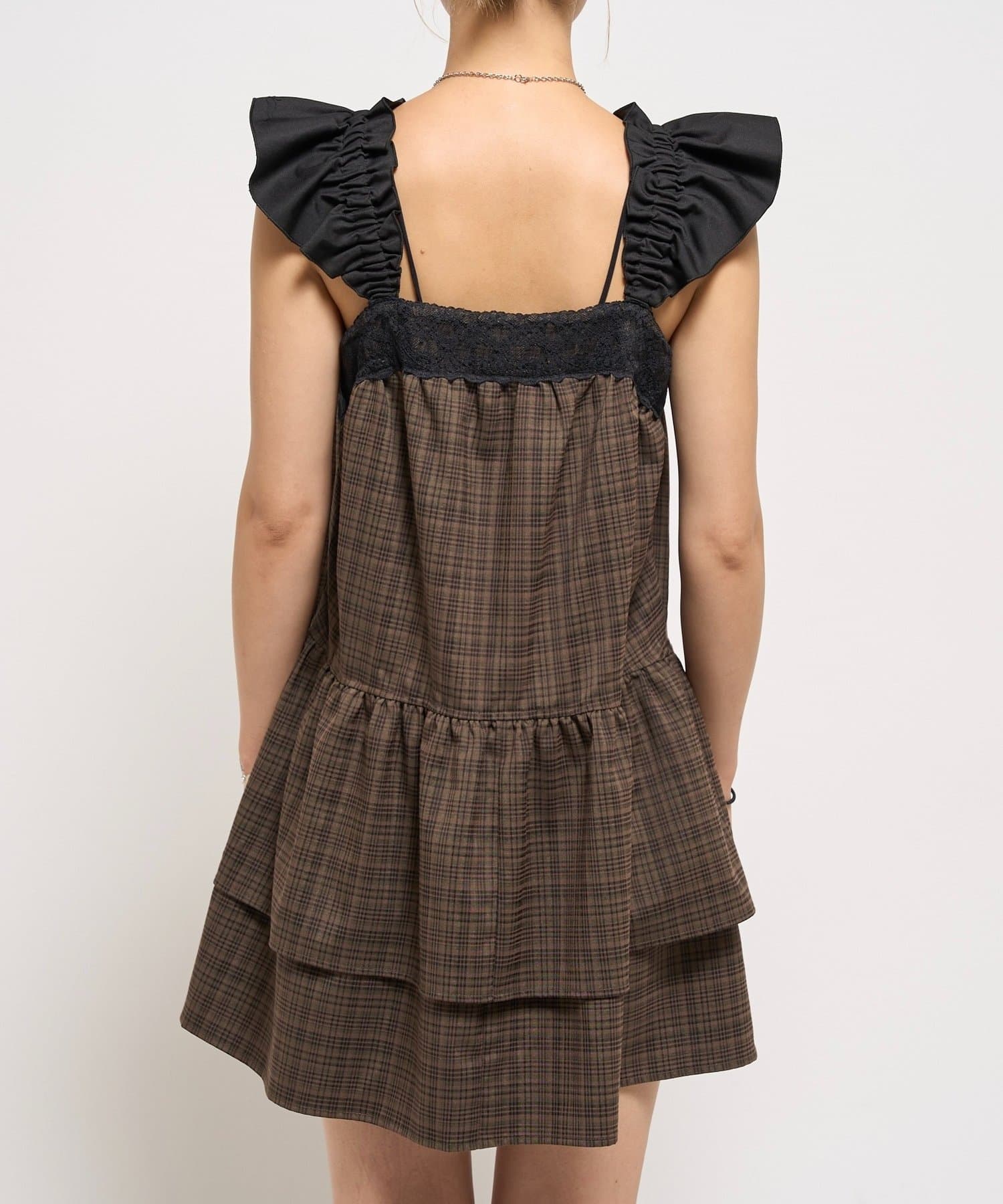 OUTLET(アウトレット) 【WHO'S WHO gallery】ティアードミニワンピ