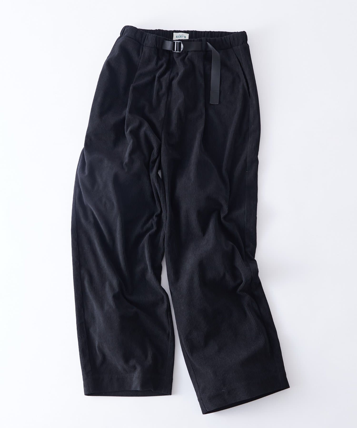 OUTLET(アウトレット) 【WHO'S WHO gallery】KOOKY''Nコーデュロイイージーパンツ